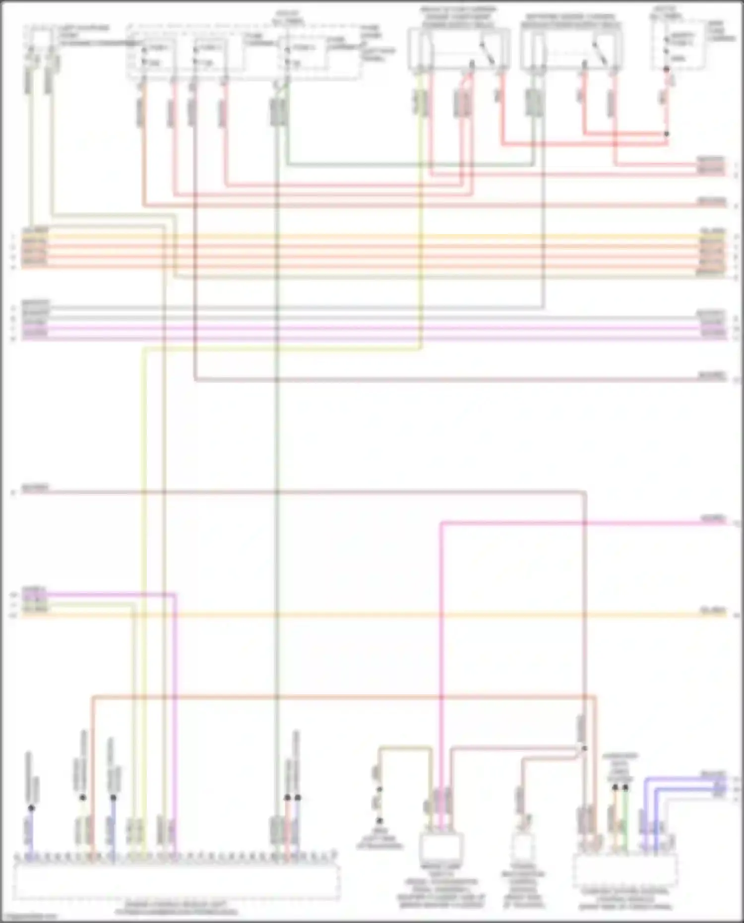 Wiring diagram blu for Audi Q7 4M (2015-2020) (99 of 102)