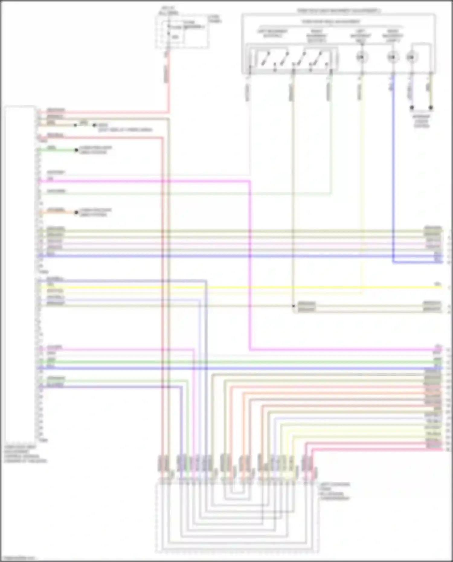 Wiring diagram brn/blk for Audi Q7 4M (2015-2020) (8 of 36)