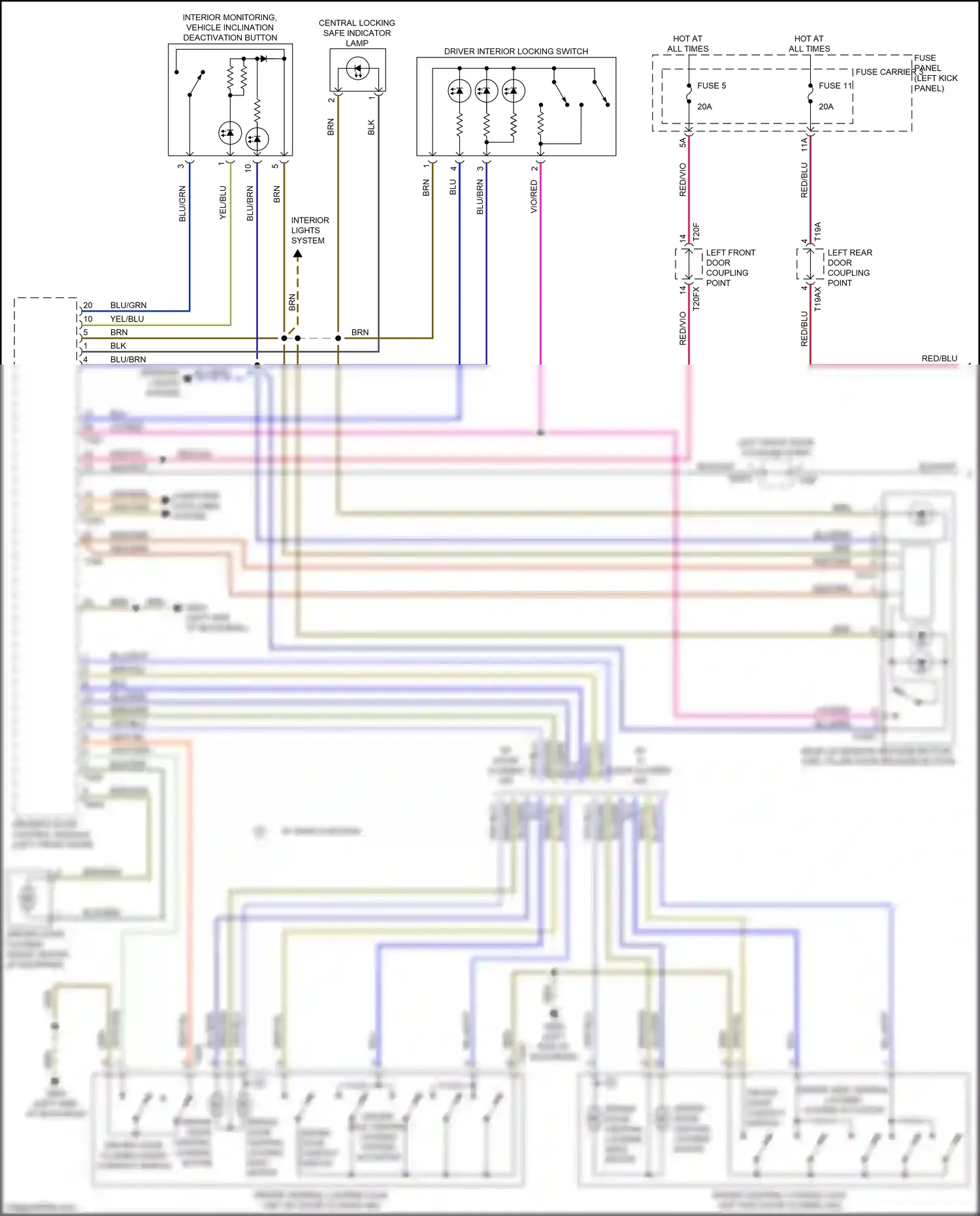 Audi Q7 4M (2015-2020) computer data lines system wiring diagram  (1 of 116)