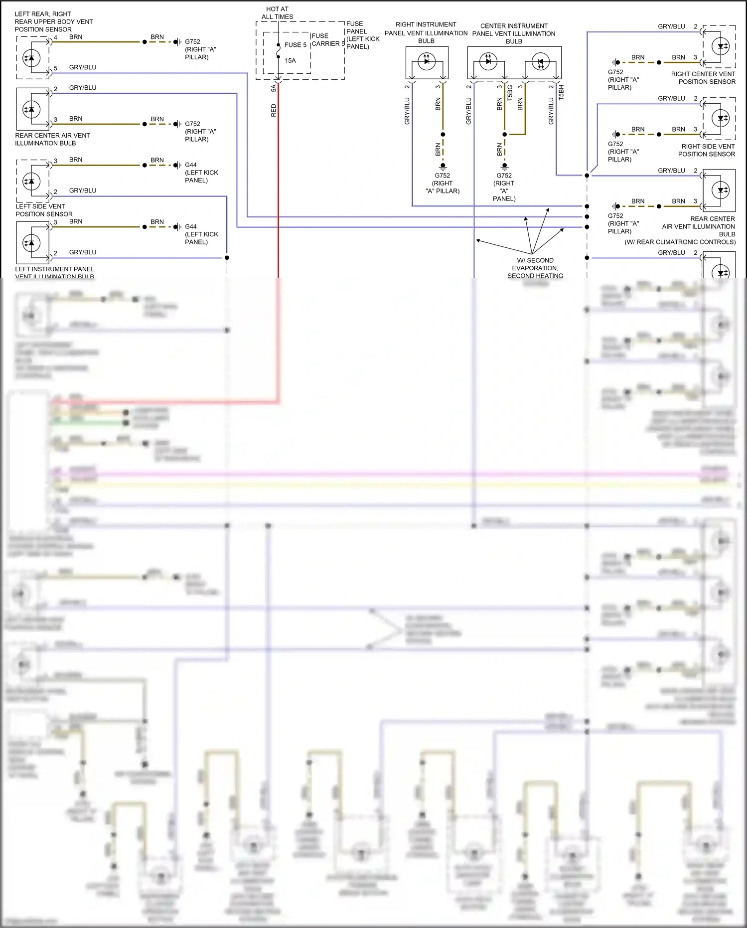 Audi Q7 4M (2015-2020) computer data lines system wiring diagram  (15 of 116)