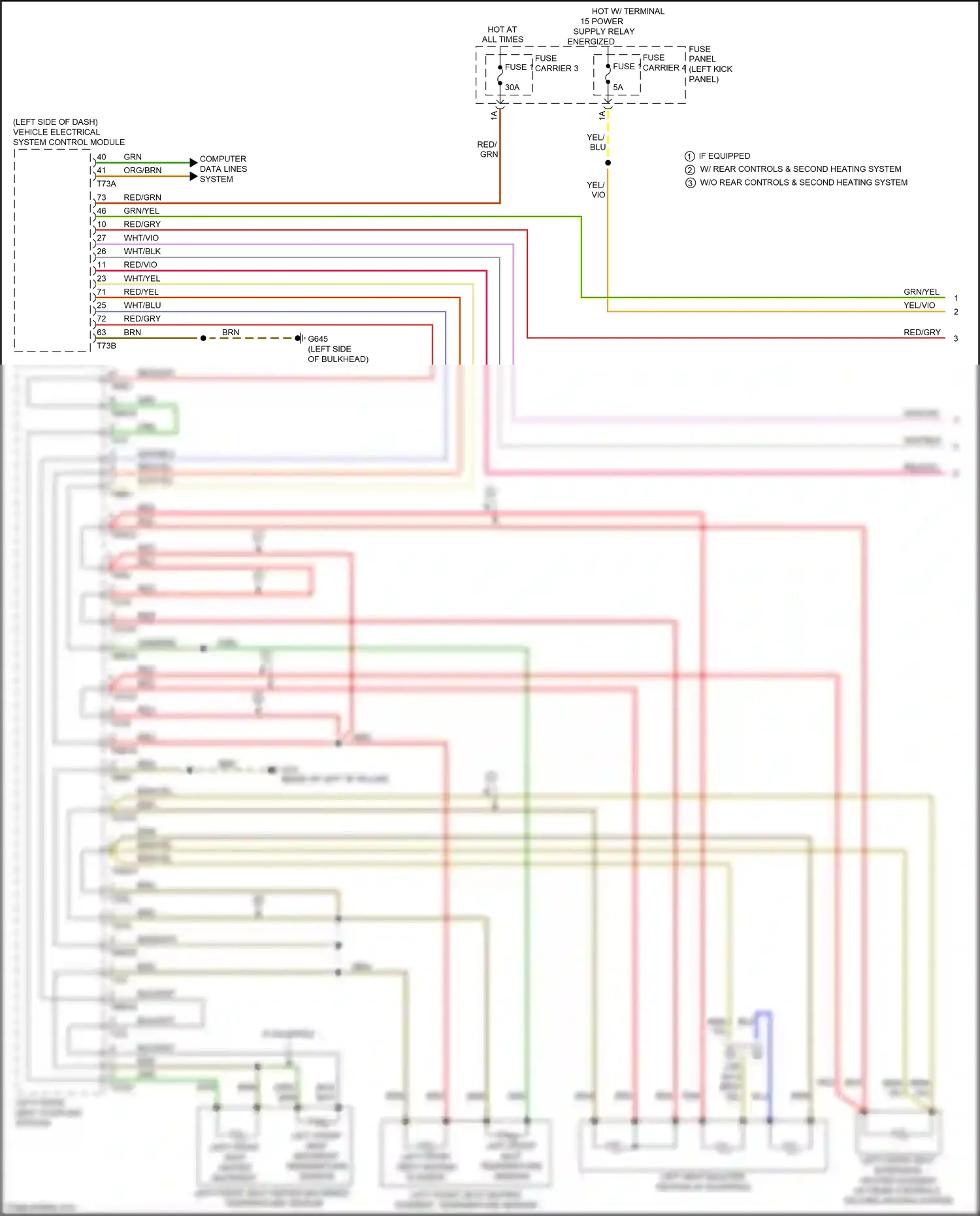 Audi Q7 4M (2015-2020) computer data lines system wiring diagram  (28 of 116)