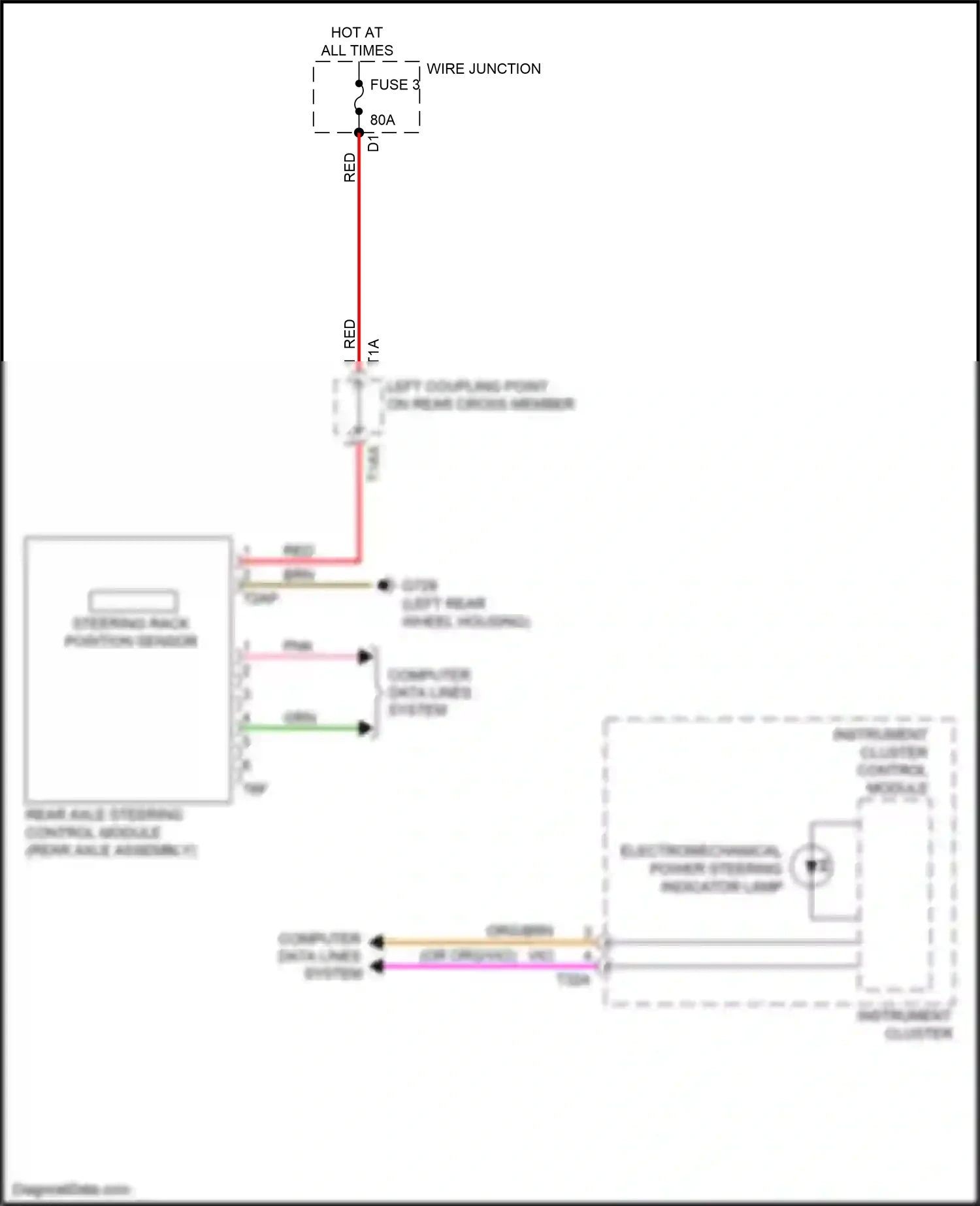 Audi Q7 4M (2015-2020) computer data lines system wiring diagram  (79 of 116)