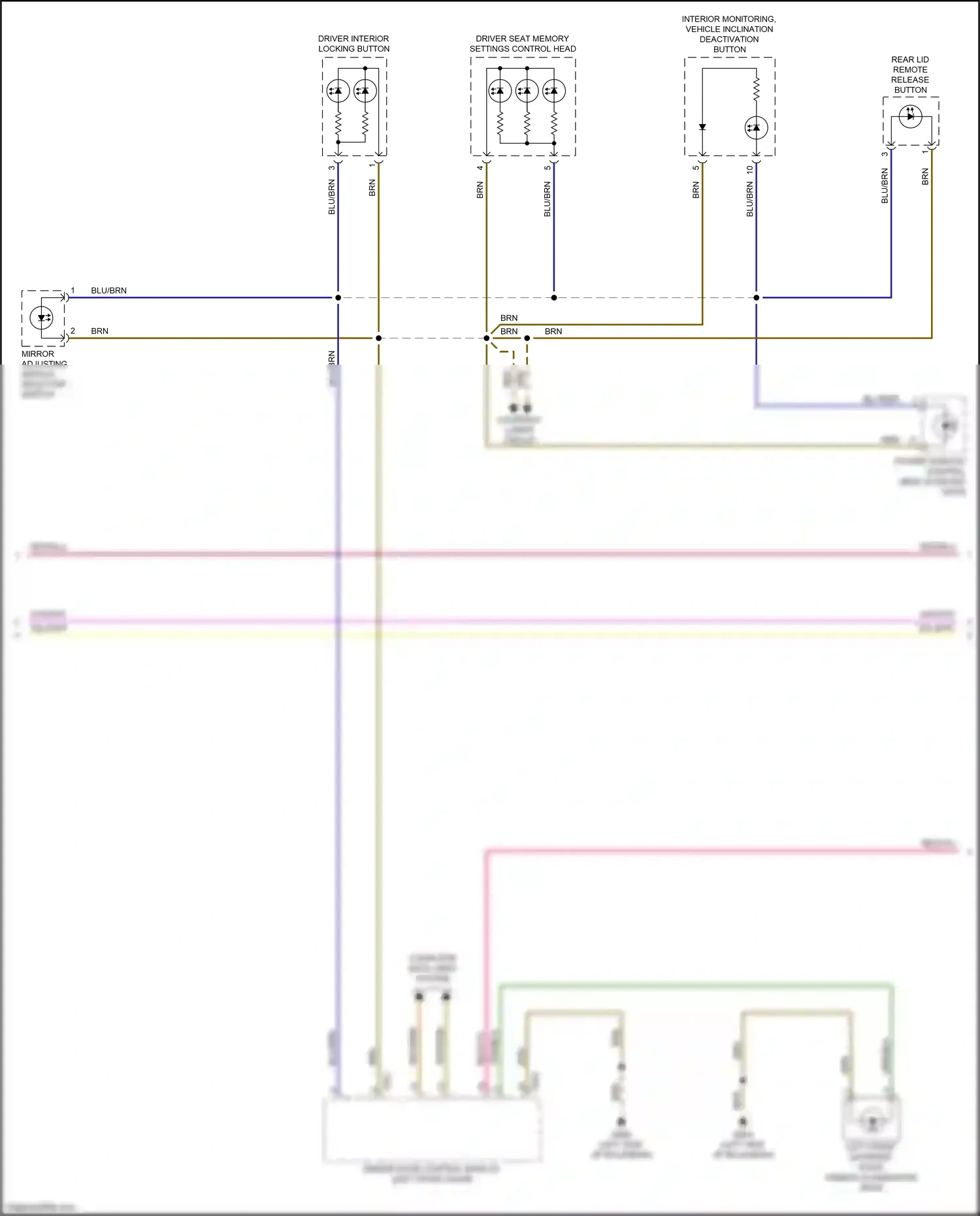 Audi Q7 4M (2015-2020) computer data lines system wiring diagram  (17 of 116)