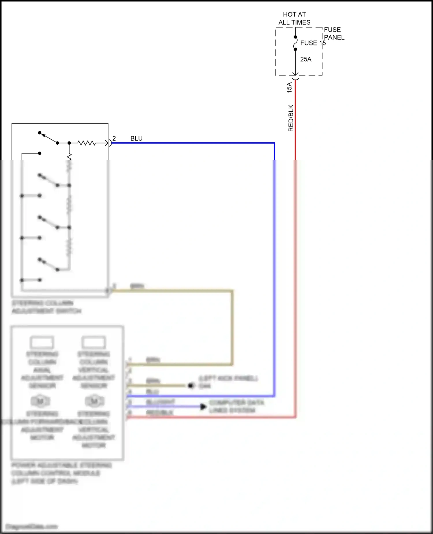 Audi Q7 4M (2015-2020) computer data lines system wiring diagram  (78 of 116)