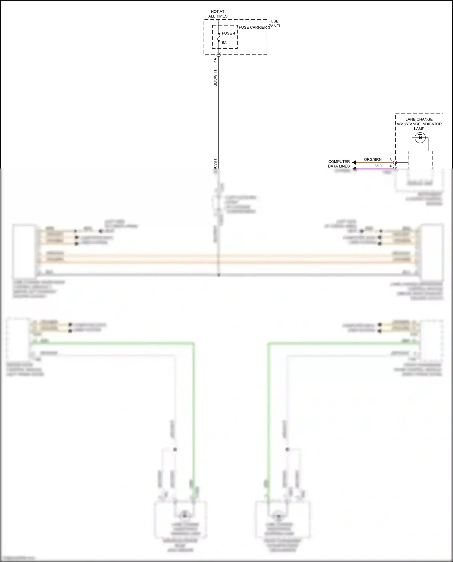 Audi Q7 4M (2015-2020) computer data lines system wiring diagram  (45 of 116)