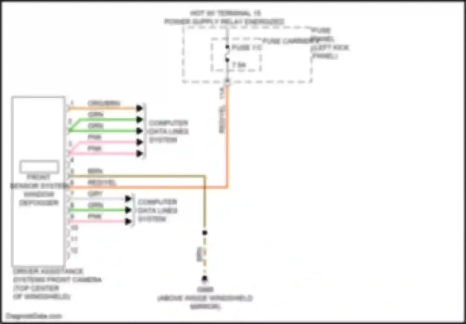 Wiring diagram grn for Audi Q7 4M (2015-2020) (62 of 137)