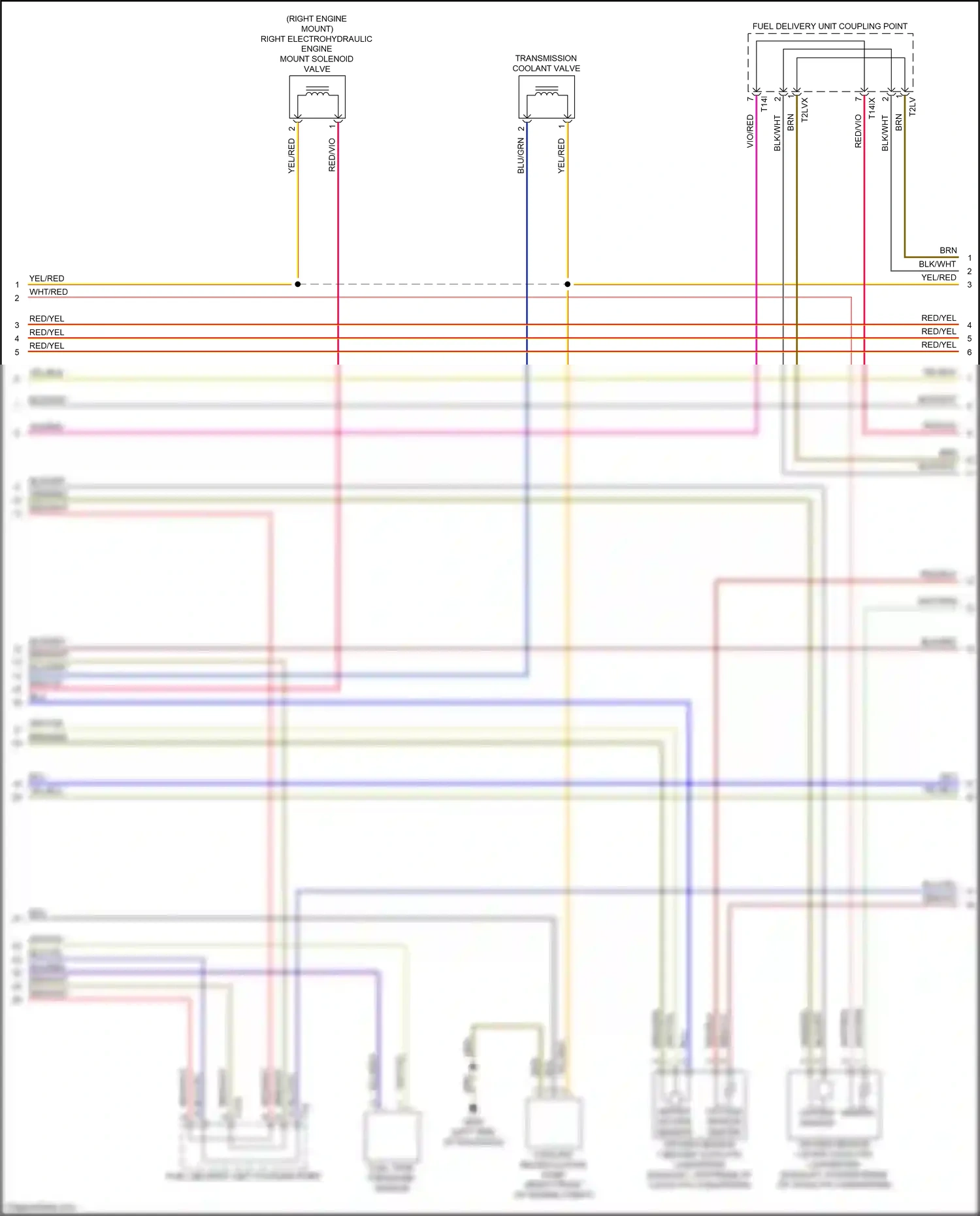 Audi Q7 4M (2015-2020) oxygen sensor wiring diagram  (1 of 1)