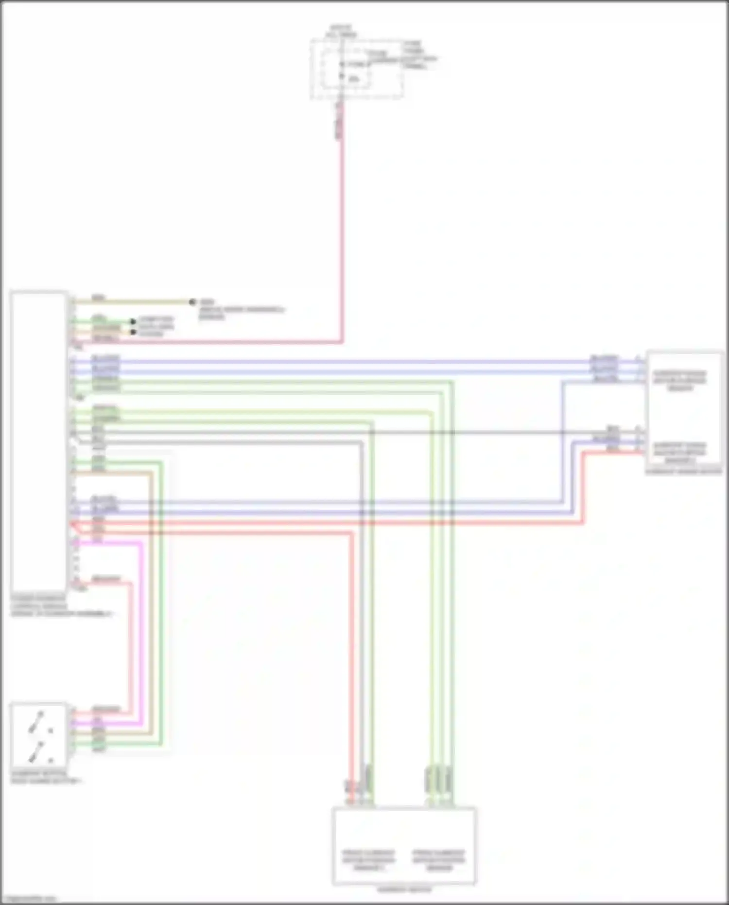 Wiring diagram vio for Audi Q7 4M (2015-2020) (17 of 101)