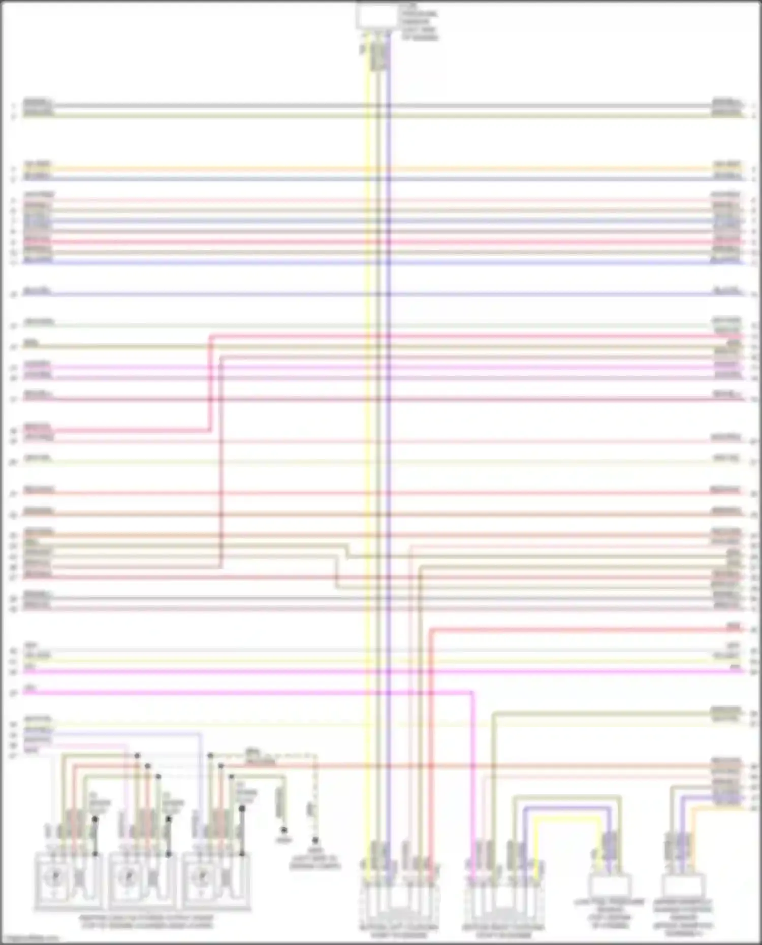 Wiring diagram wht for Audi Q7 4M (2015-2020) (70 of 73)