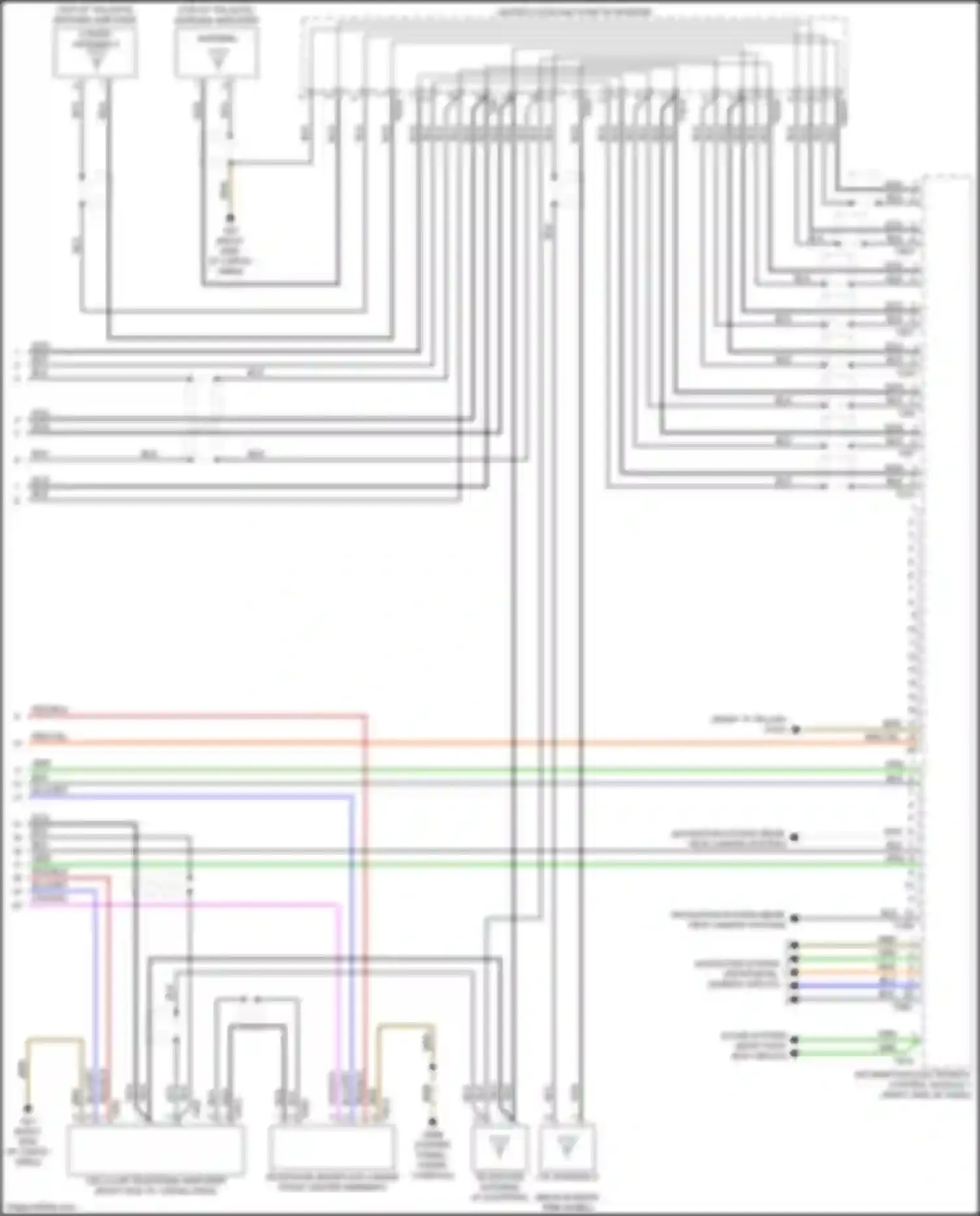 Wiring diagram wht for Audi Q7 4M (2015-2020) (57 of 73)