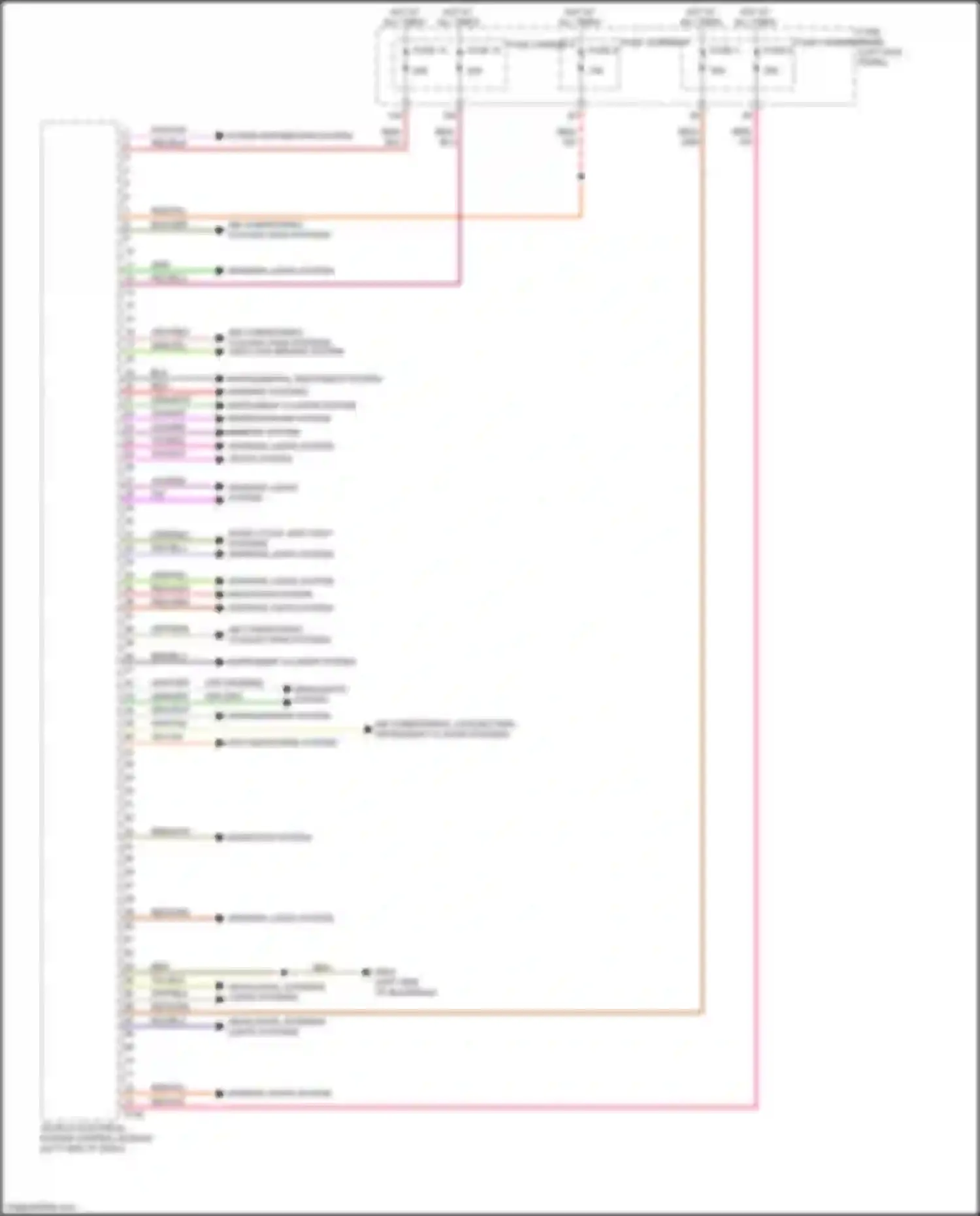 Wiring diagram wht/yel for Audi Q7 4M (2015-2020) (10 of 40)