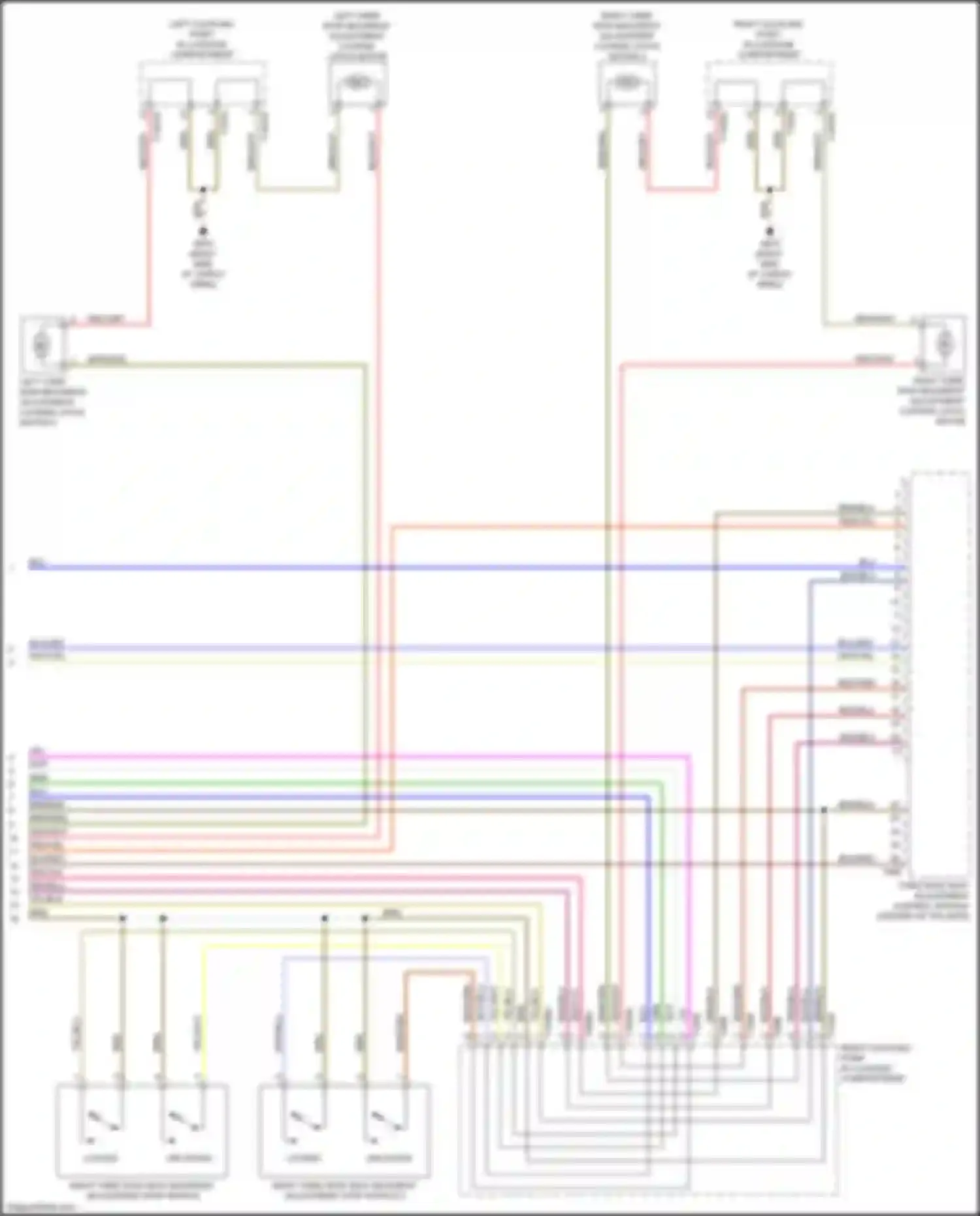 Wiring diagram wht/yel for Audi Q7 4M (2015-2020) (8 of 40)