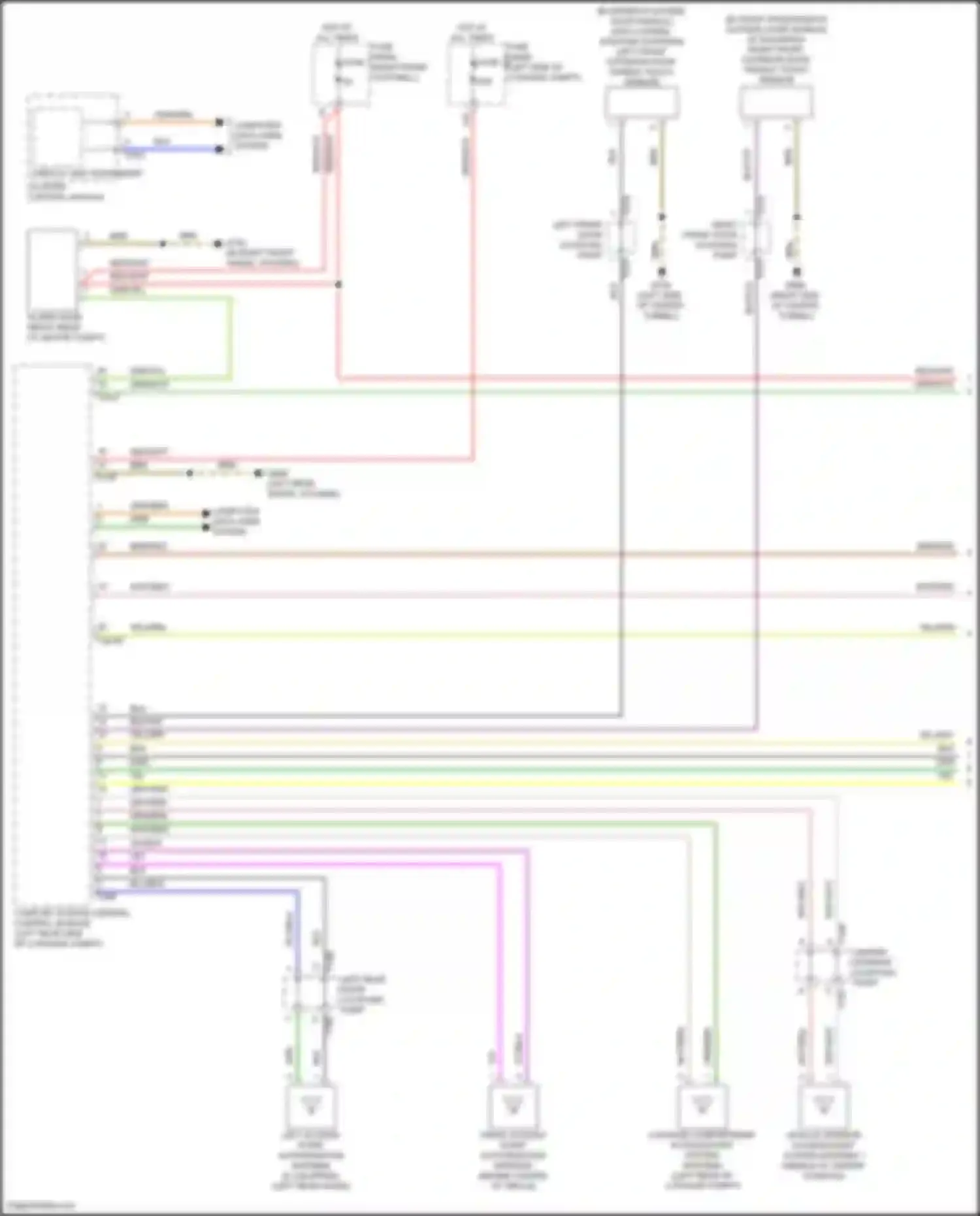 Q8 Sportback e-tron Audi I (2022-2024): Access/start circuit (1 of 2)