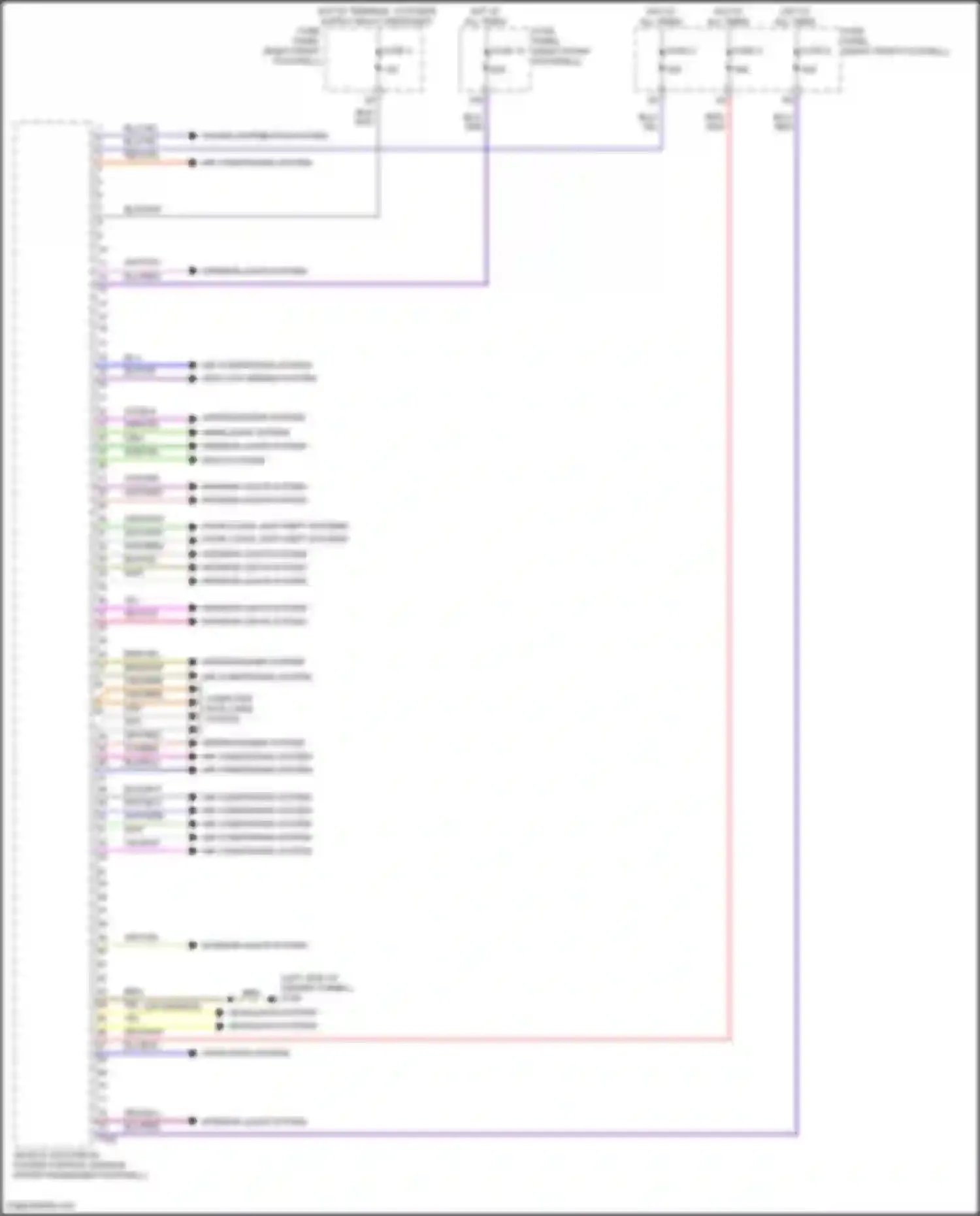 Q8 Sportback e-tron Audi I (2022-2024): Vehicle electrical system control module circuit (2 of 2)