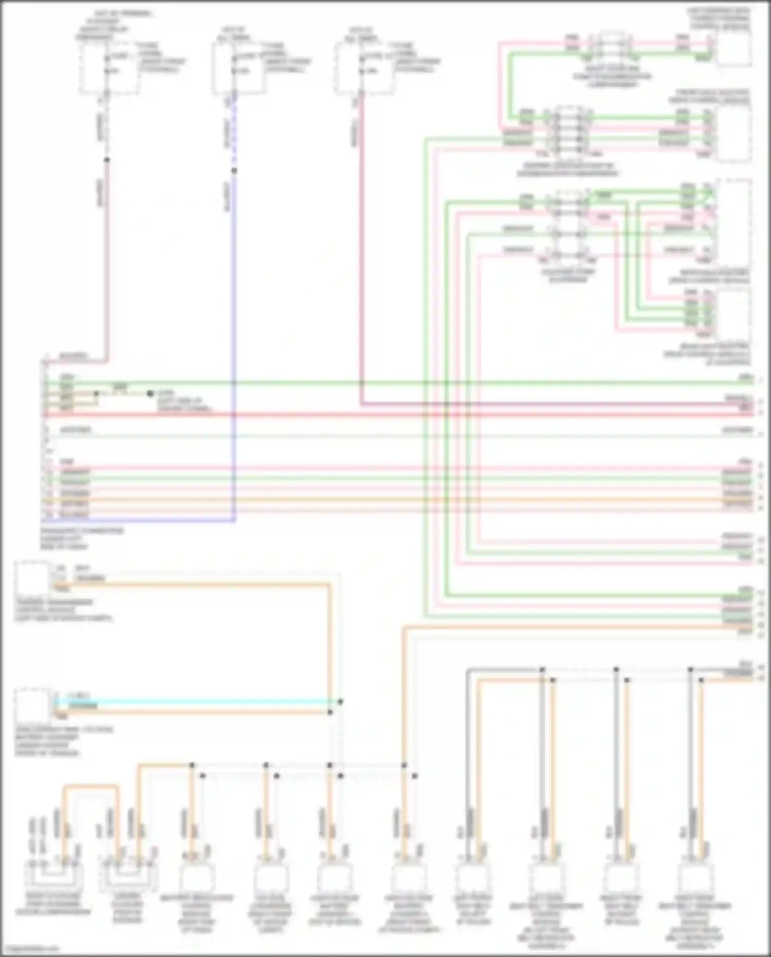 Q8 Sportback e-tron Audi I (2022-2024): Computer data lines circuit (1 of 6)