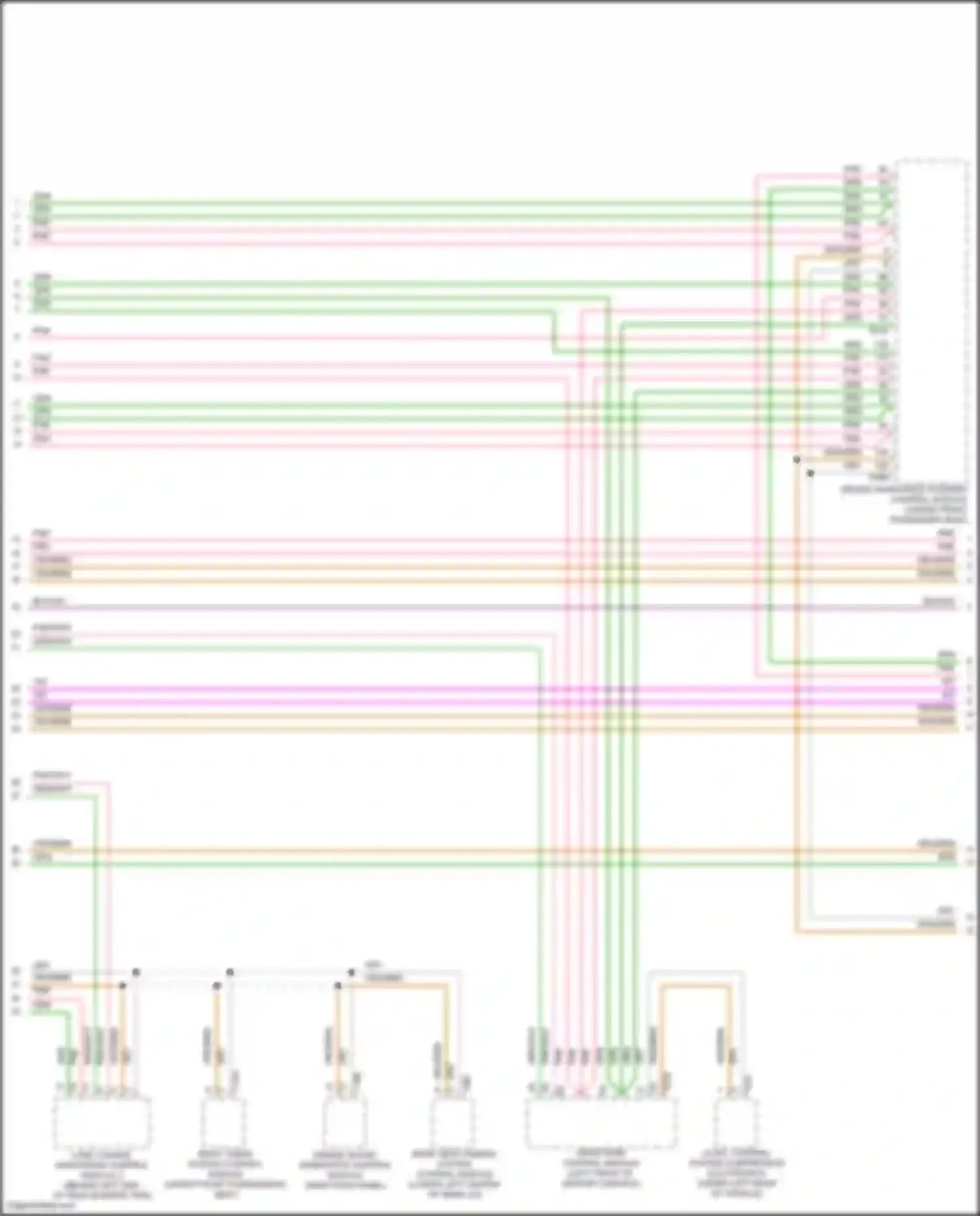 Q8 Sportback e-tron Audi I (2022-2024): Computer data lines circuit (4 of 6)