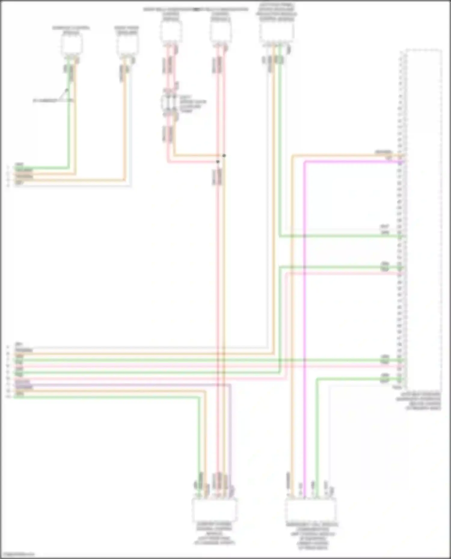 Q8 Sportback e-tron Audi I (2022-2024): Computer data lines circuit (6 of 6)