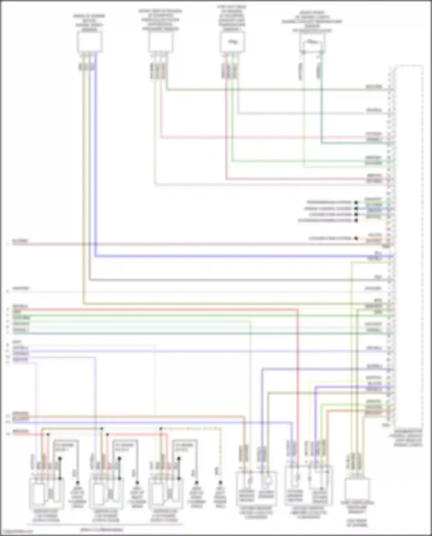 Q8 Sportback e-tron Audi I (2022-2024): Wiring diagram engine performance 3.0l turbo hybrid (10 of 10)