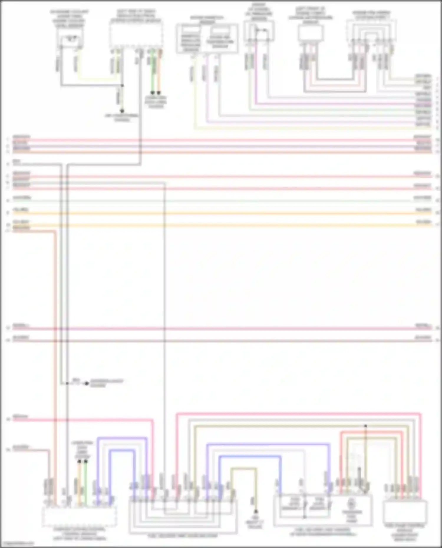 Q8 Sportback e-tron Audi I (2022-2024): Wiring diagram engine performance 3.0l turbo hybrid (3 of 10)