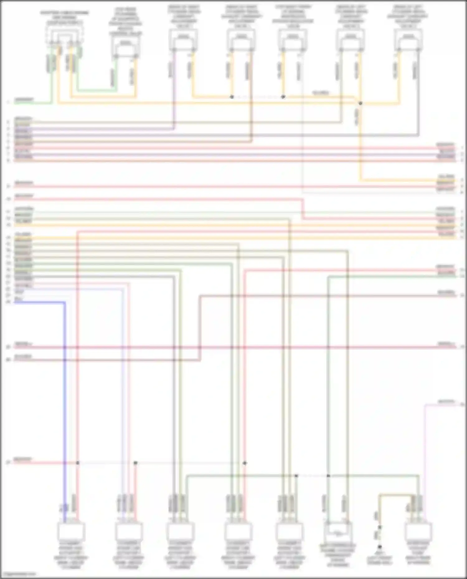 Q8 Sportback e-tron Audi I (2022-2024): Wiring diagram engine performance 3.0l turbo hybrid (5 of 10)