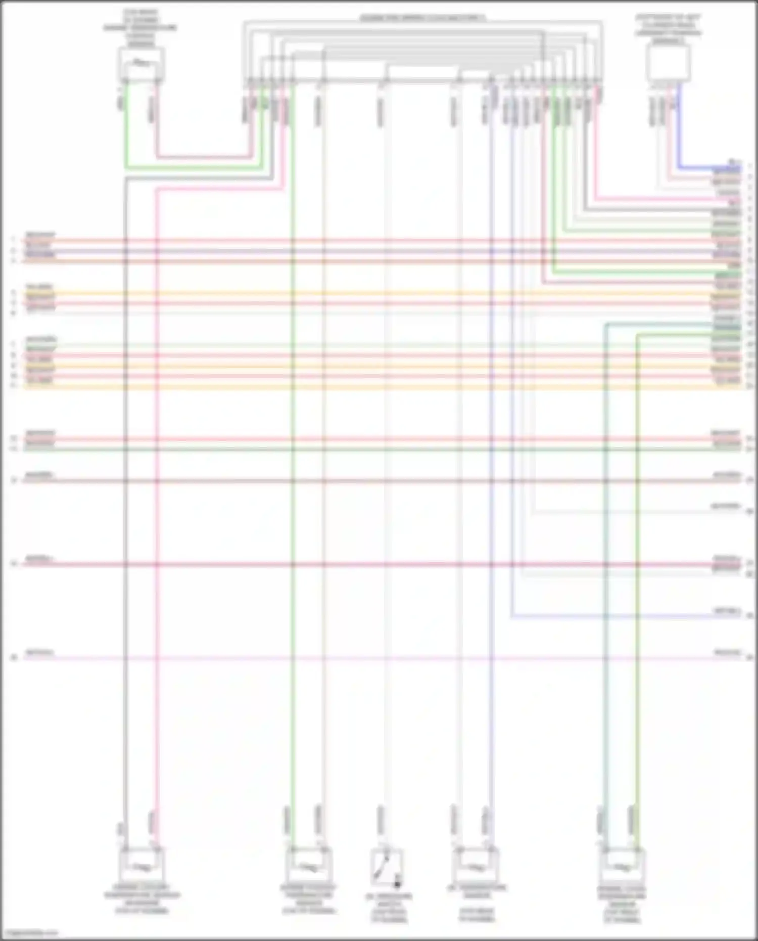 Q8 Sportback e-tron Audi I (2022-2024): Wiring diagram engine performance 3.0l turbo hybrid (6 of 10)