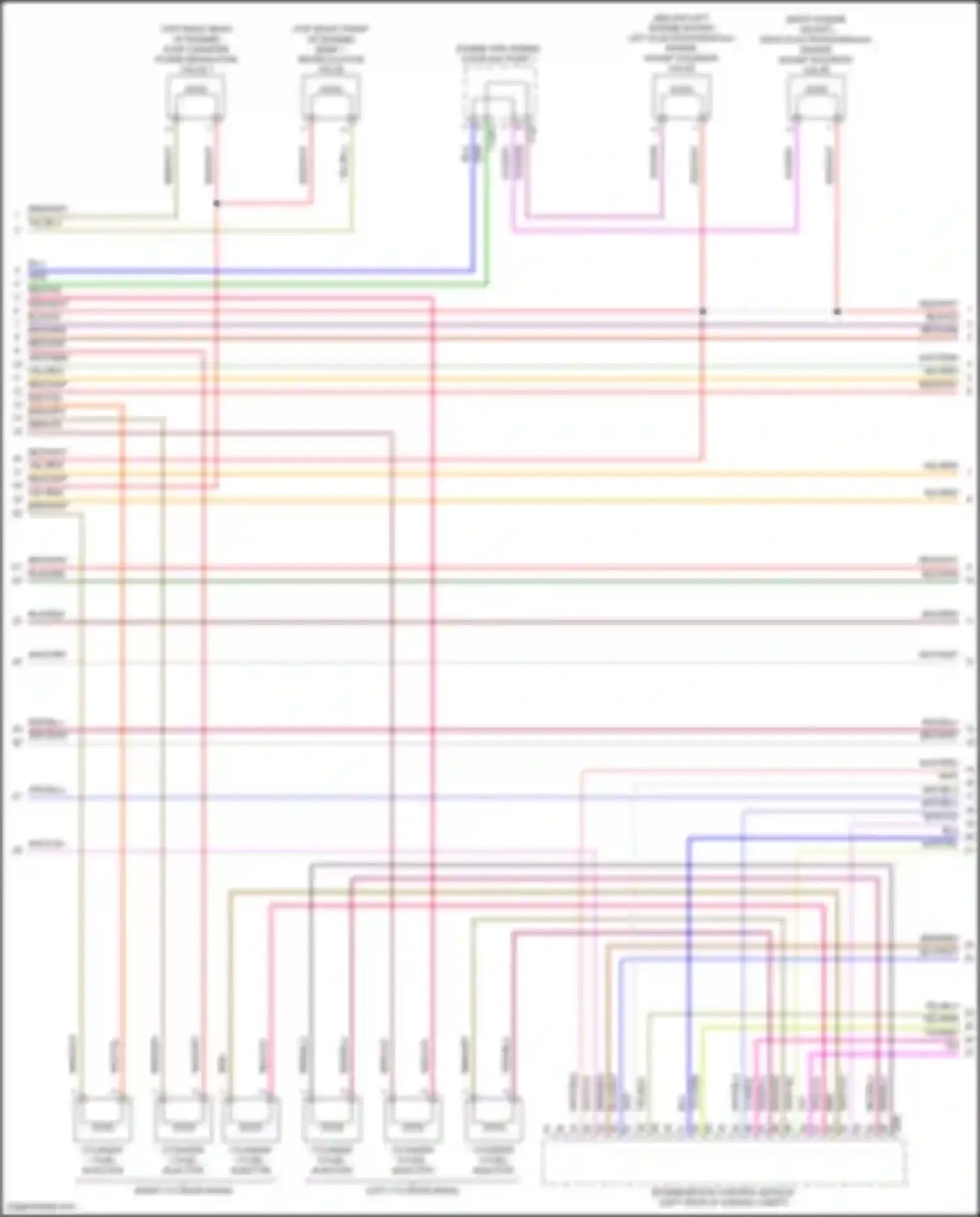 Q8 Sportback e-tron Audi I (2022-2024): Wiring diagram engine performance 3.0l turbo hybrid (8 of 10)