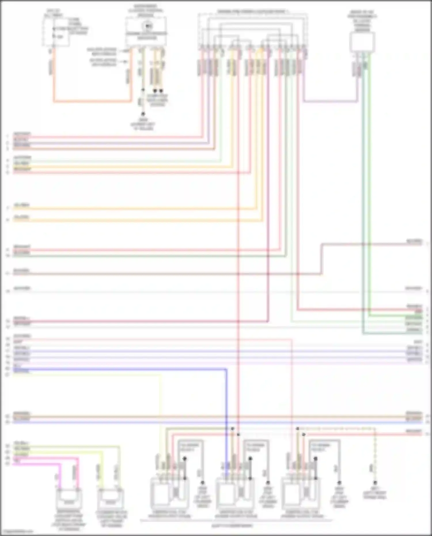 Q8 Sportback e-tron Audi I (2022-2024): Wiring diagram engine performance 3.0l turbo hybrid (9 of 10)