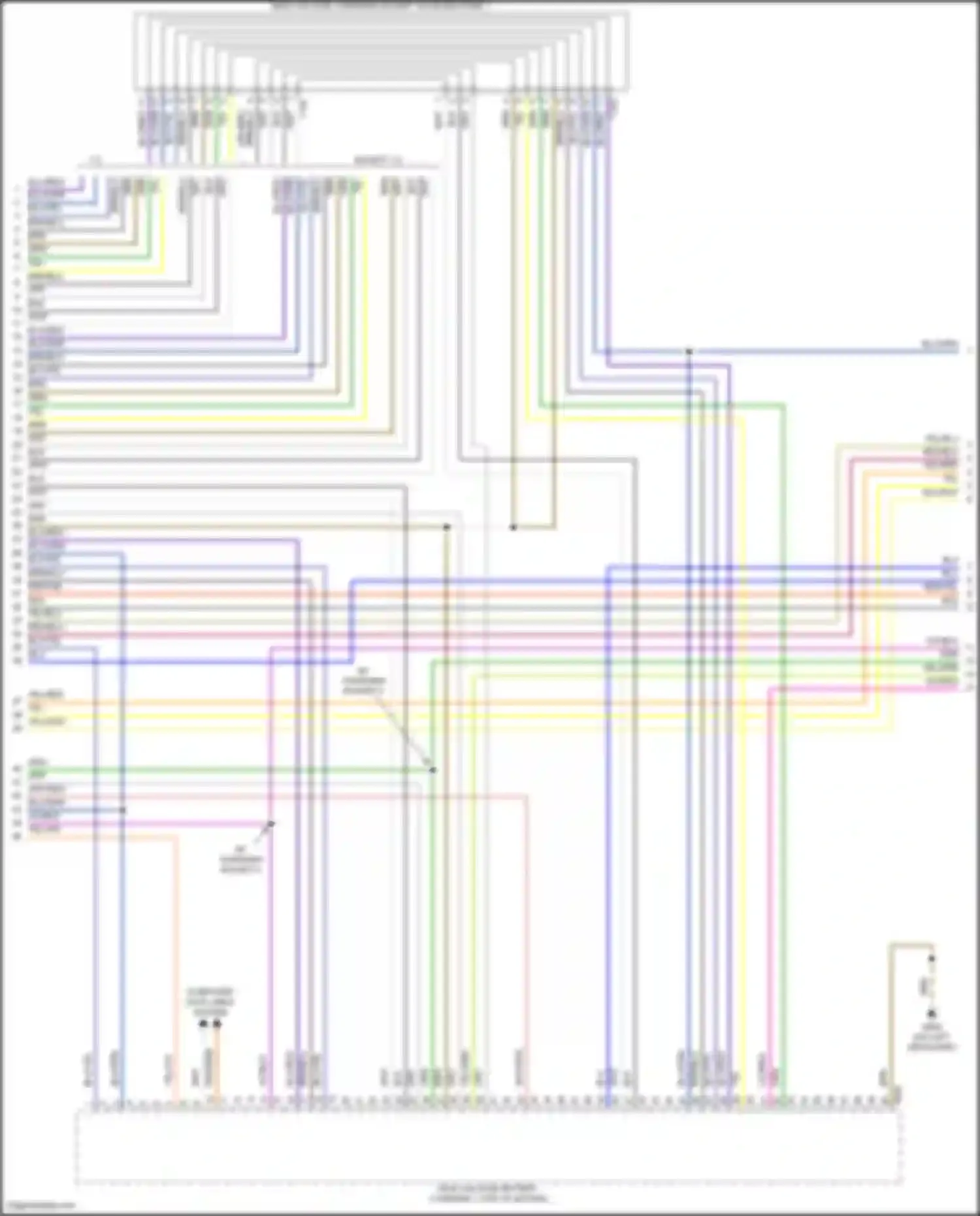 Q8 Sportback e-tron Audi I (2022-2024): Wiring diagram engine performance electric, early production (13 of 21)