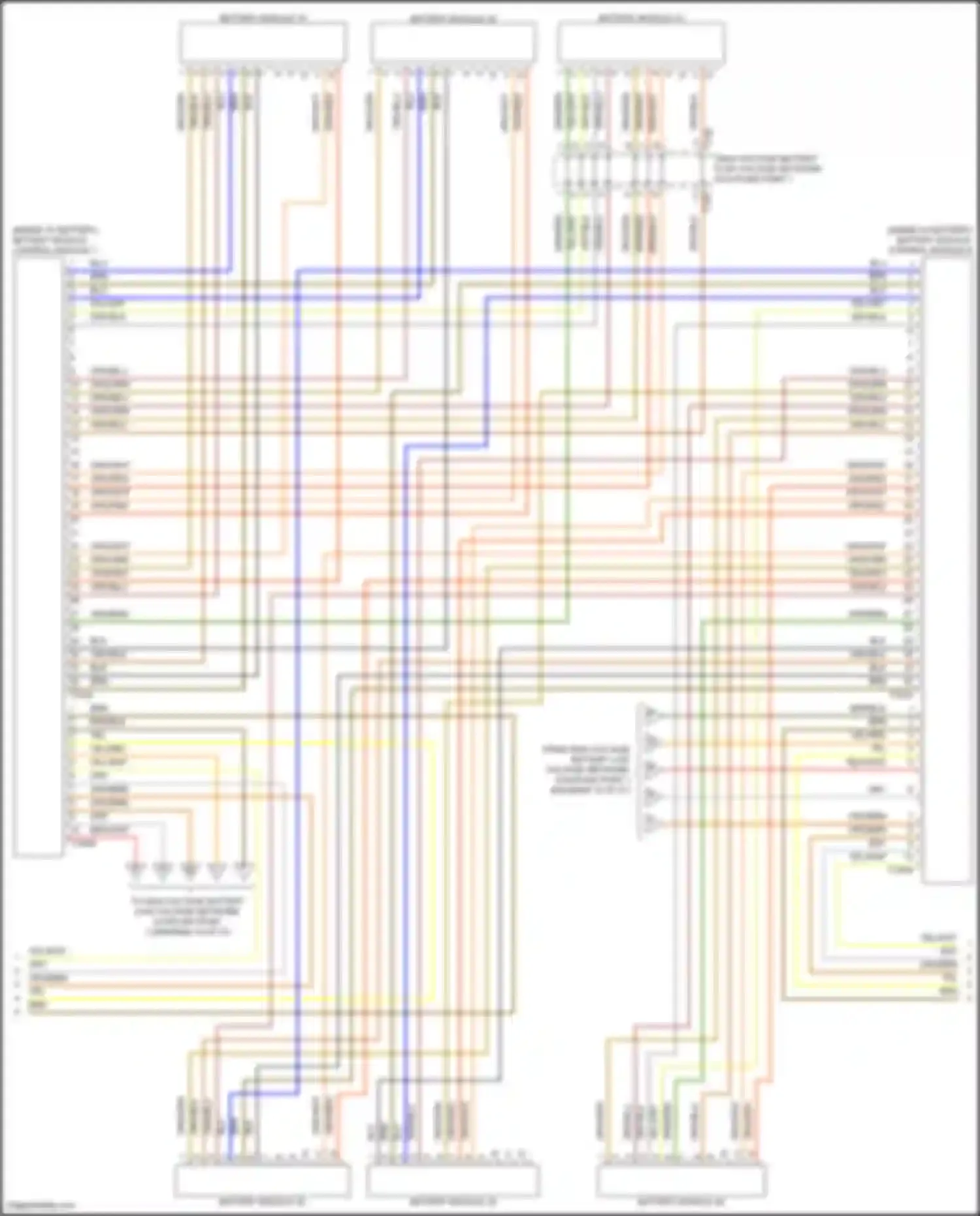 Q8 Sportback e-tron Audi I (2022-2024): Wiring diagram engine performance electric, early production (19 of 21)