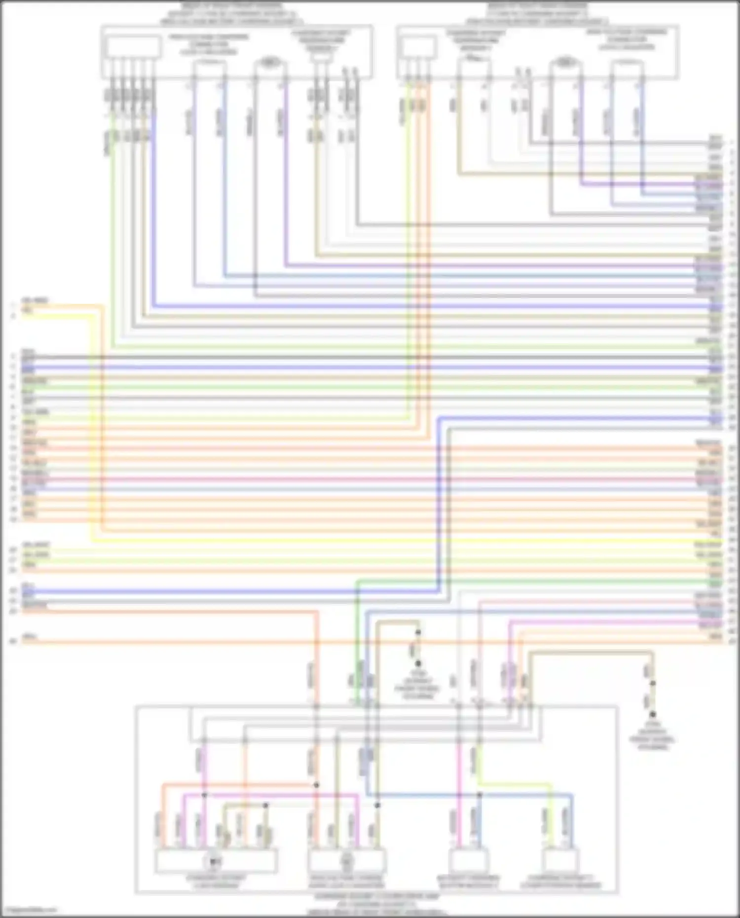 Q8 Sportback e-tron Audi I (2022-2024): Wiring diagram engine performance electric, late production (10 of 21)