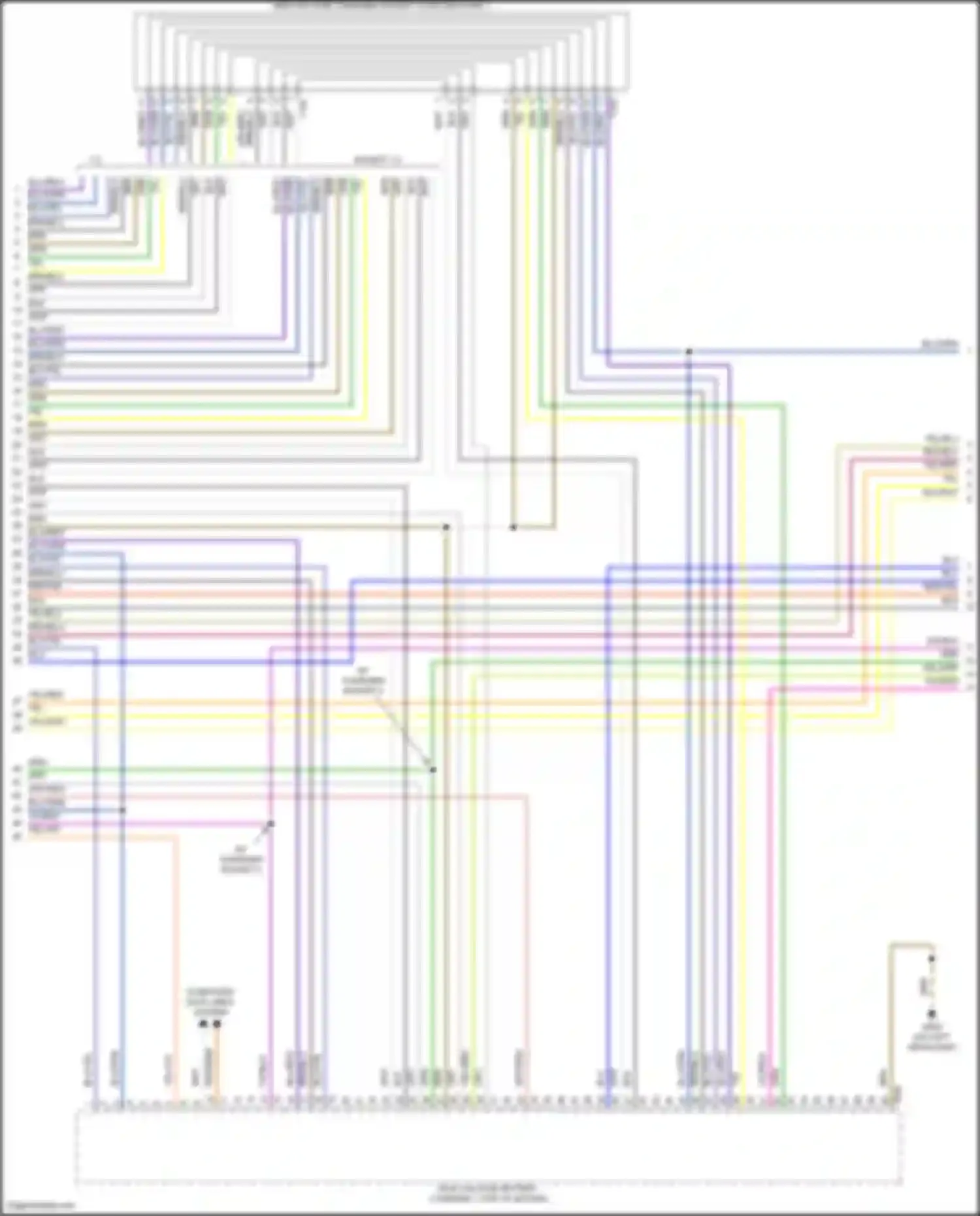 Q8 Sportback e-tron Audi I (2022-2024): Wiring diagram engine performance electric, late production (13 of 21)