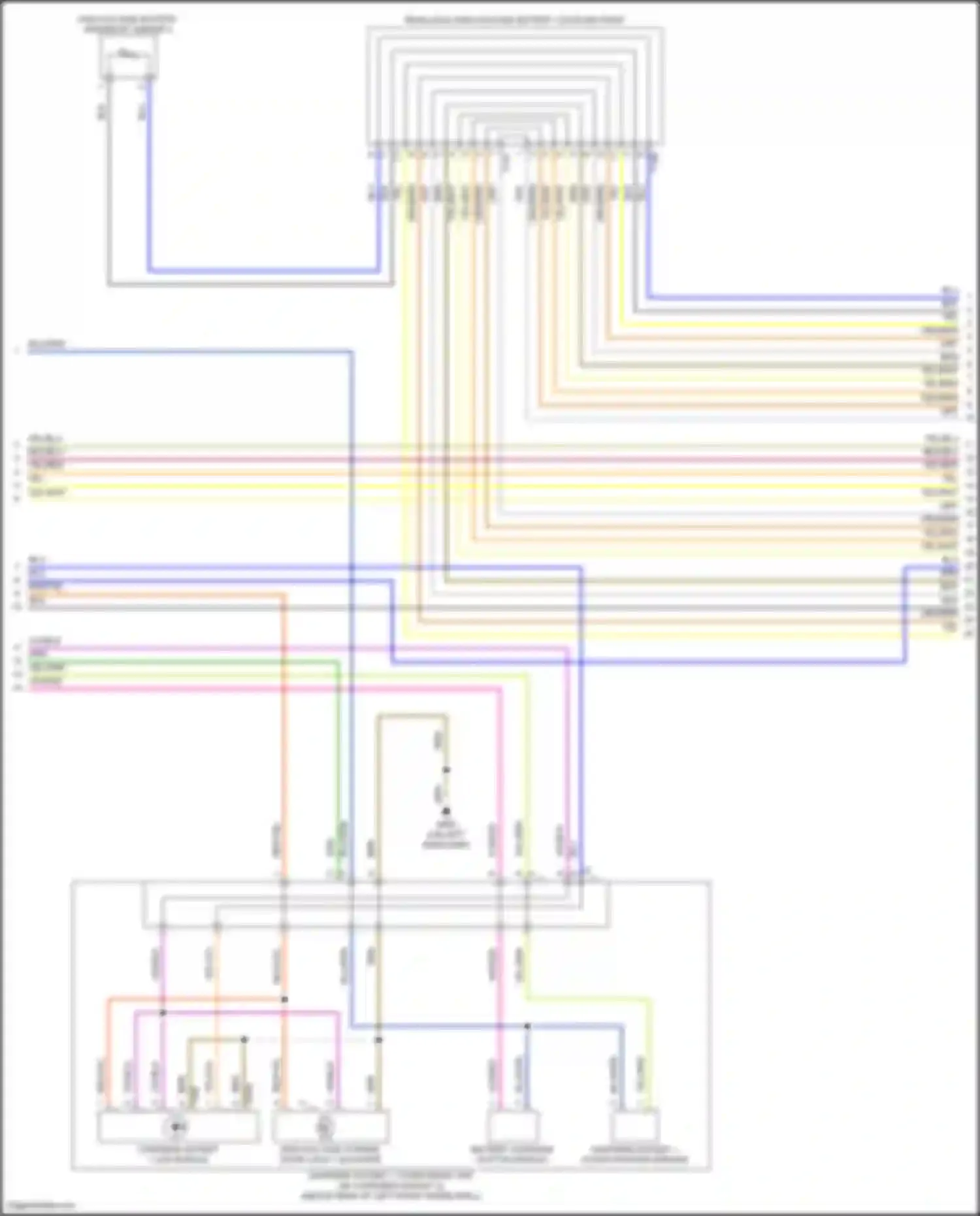 Q8 Sportback e-tron Audi I (2022-2024): Wiring diagram engine performance electric, late production (14 of 21)