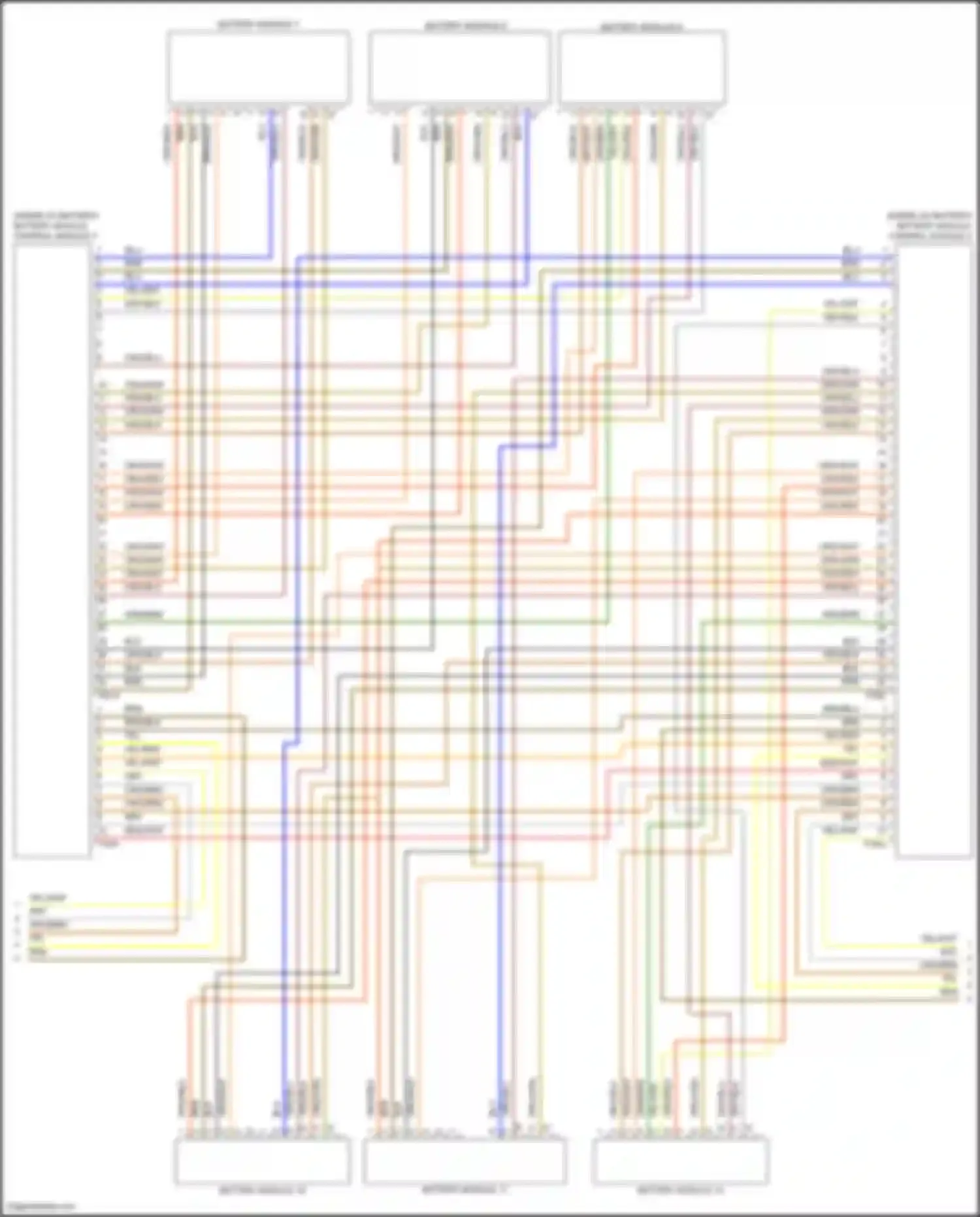 Q8 Sportback e-tron Audi I (2022-2024): Wiring diagram engine performance electric, late production (17 of 21)