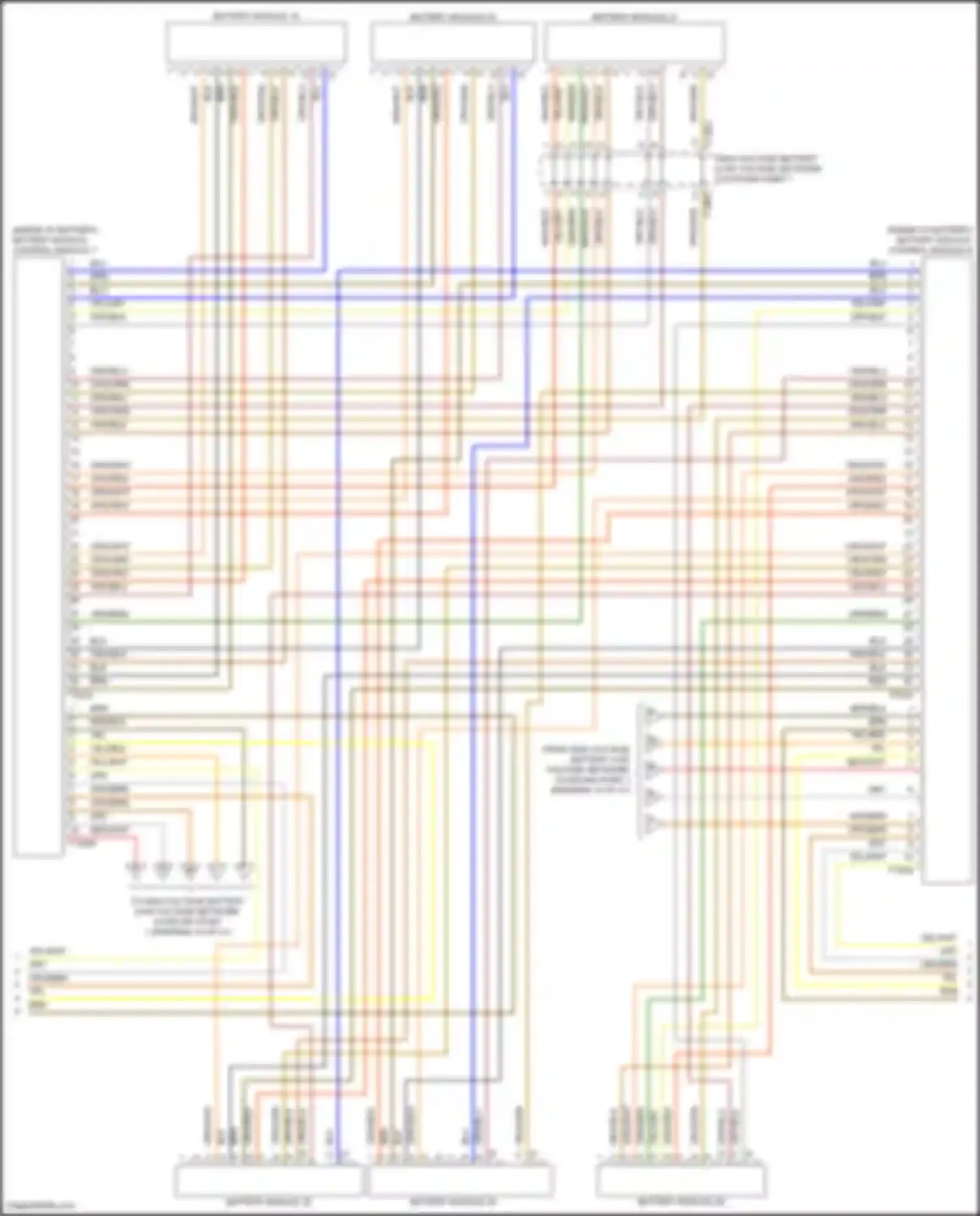 Q8 Sportback e-tron Audi I (2022-2024): Wiring diagram engine performance electric, late production (19 of 21)
