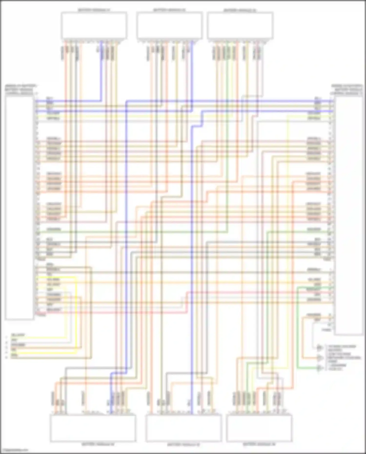 Q8 Sportback e-tron Audi I (2022-2024): Wiring diagram engine performance electric, late production (21 of 21)
