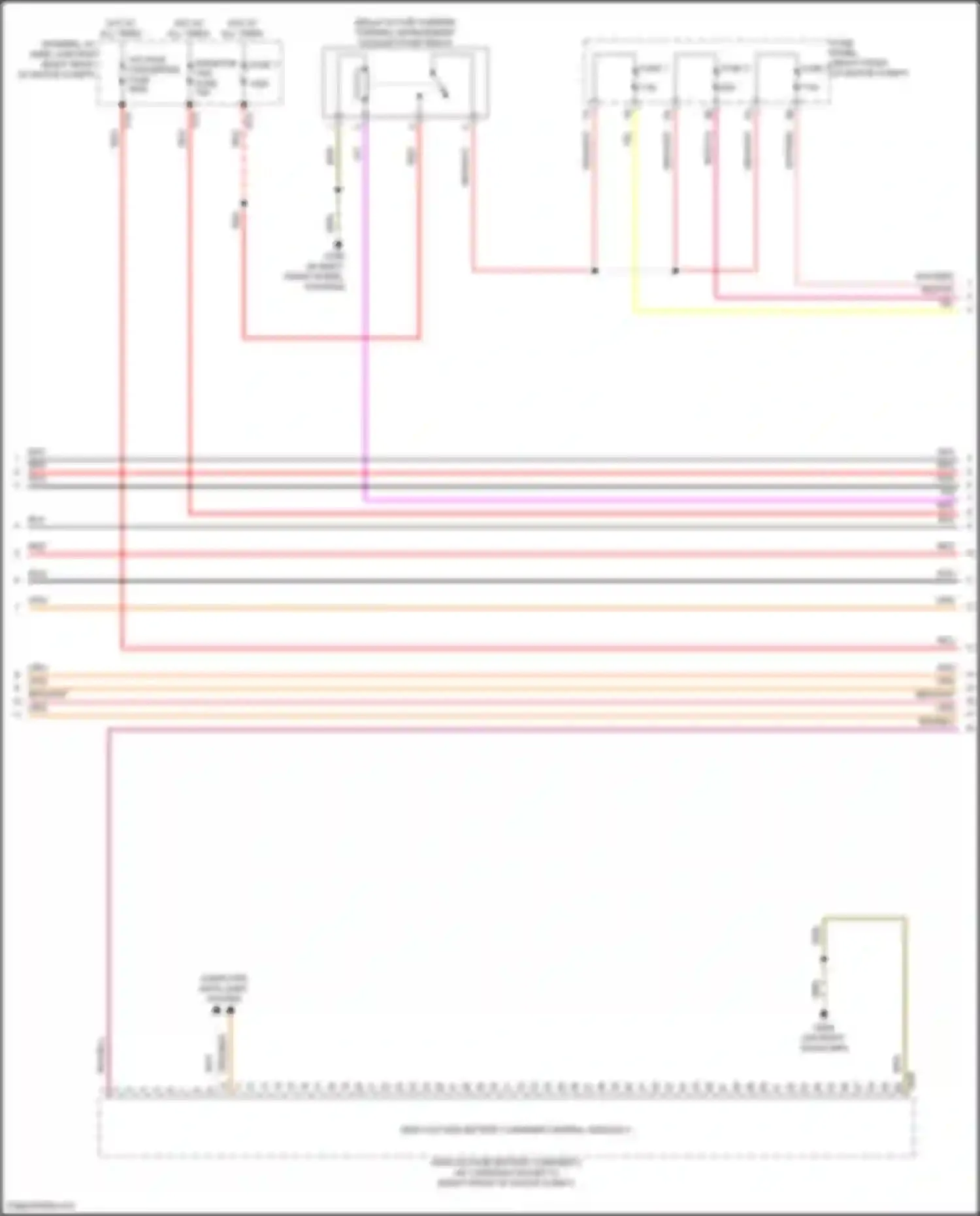 Q8 Sportback e-tron Audi I (2022-2024): Wiring diagram engine performance electric, late production (3 of 21)