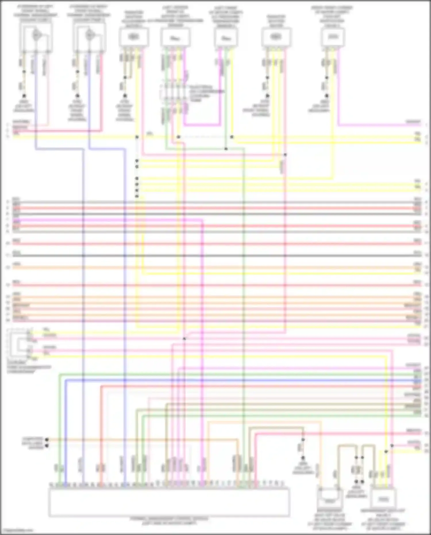 Q8 Sportback e-tron Audi I (2022-2024): Wiring diagram engine performance electric, late production (4 of 21)