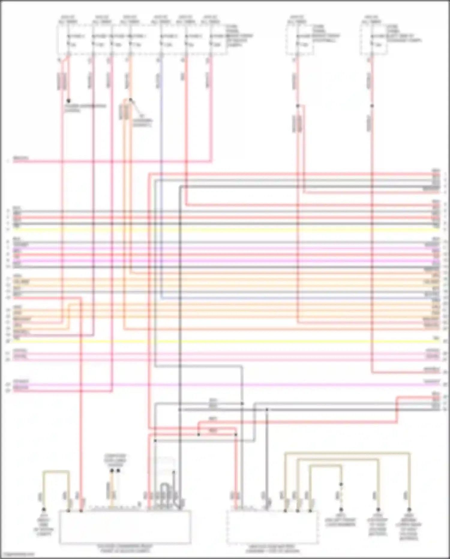 Q8 Sportback e-tron Audi I (2022-2024): Wiring diagram engine performance electric, late production (6 of 21)
