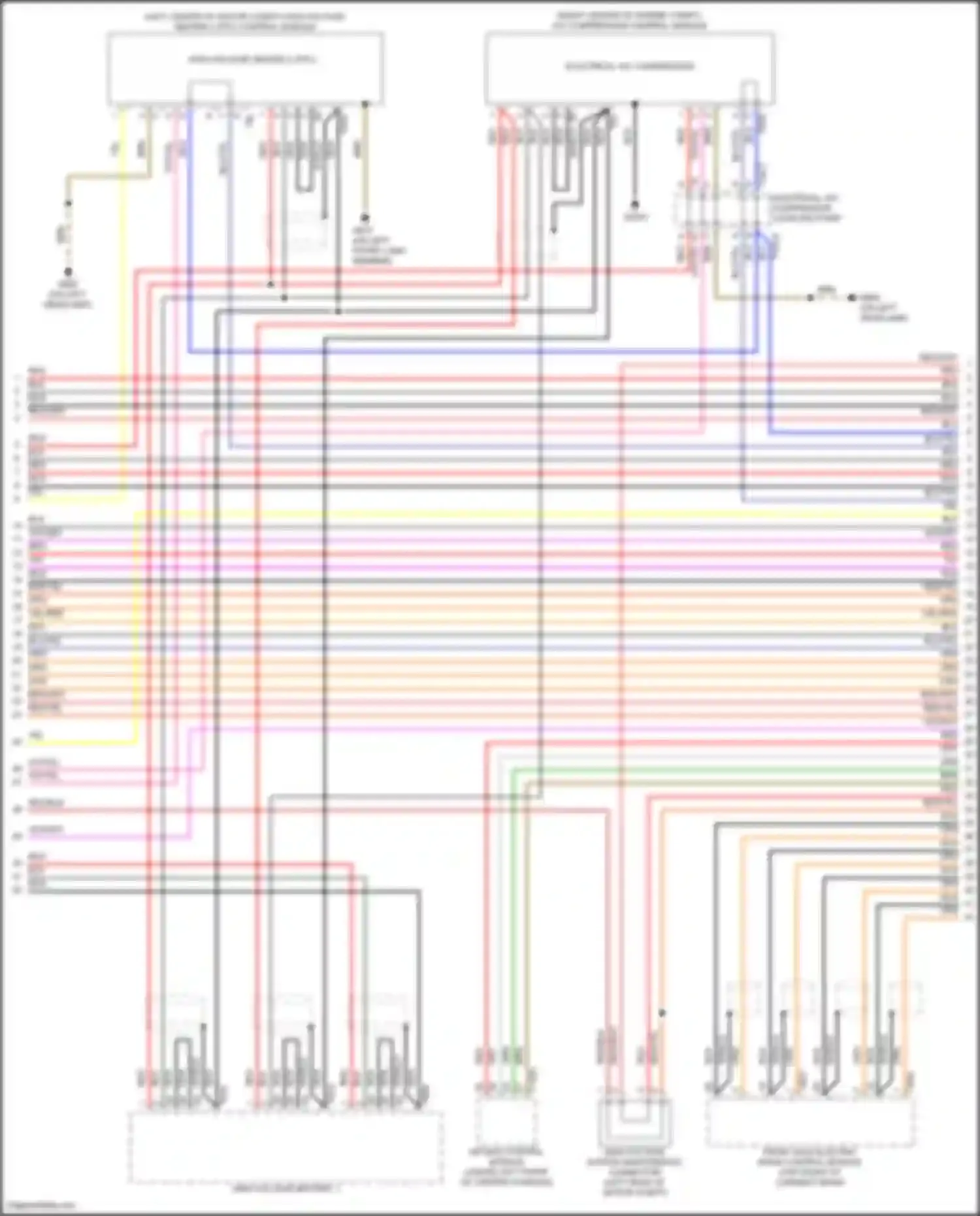 Q8 Sportback e-tron Audi I (2022-2024): Wiring diagram engine performance electric, late production (7 of 21)