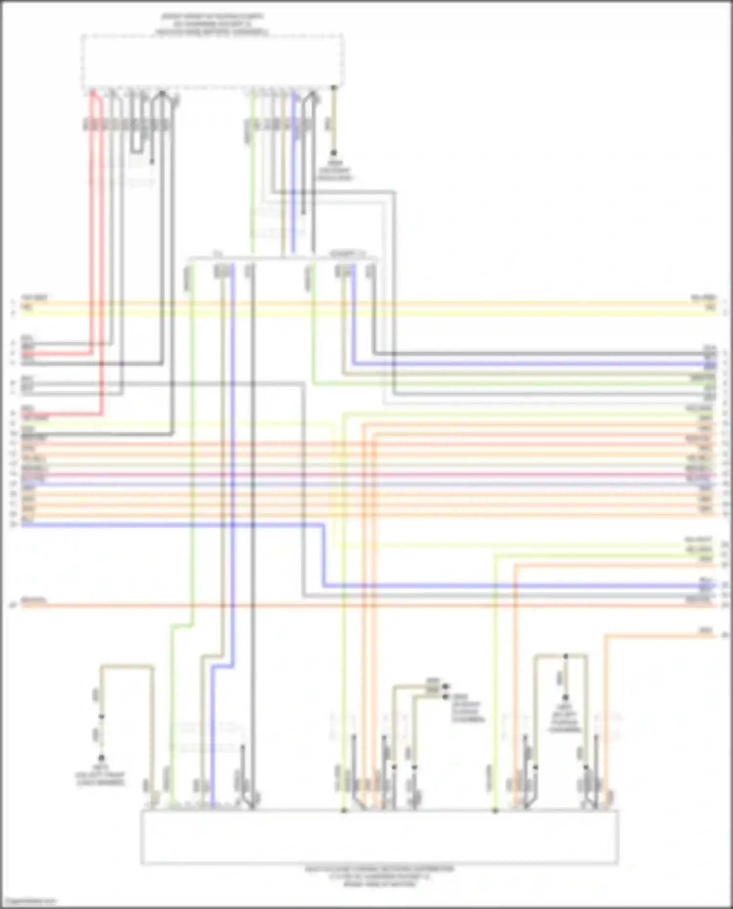 Q8 Sportback e-tron Audi I (2022-2024): Wiring diagram engine performance electric, late production (9 of 21)