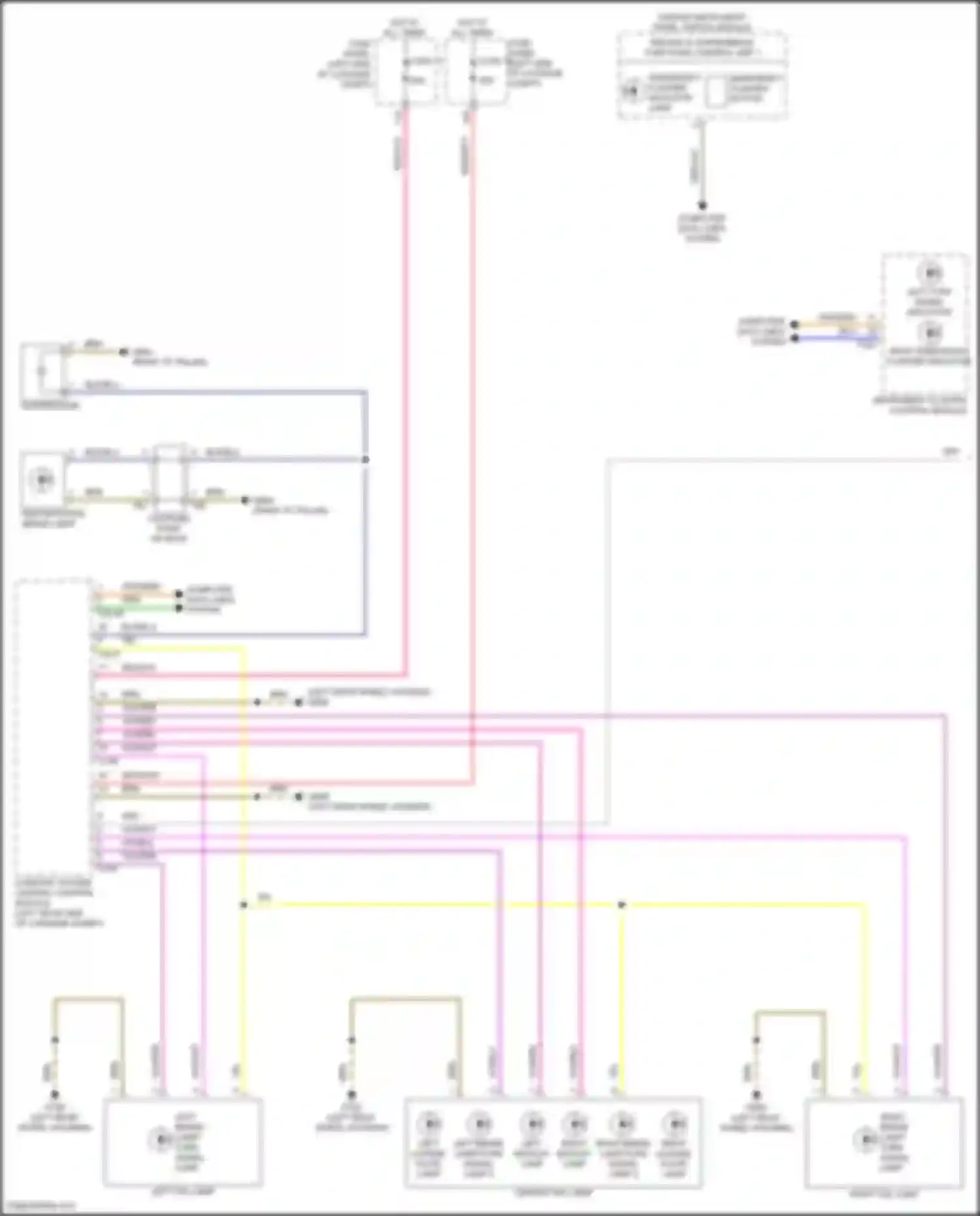 Q8 Sportback e-tron Audi I (2022-2024): Exterior lamps circuit (1 of 3)
