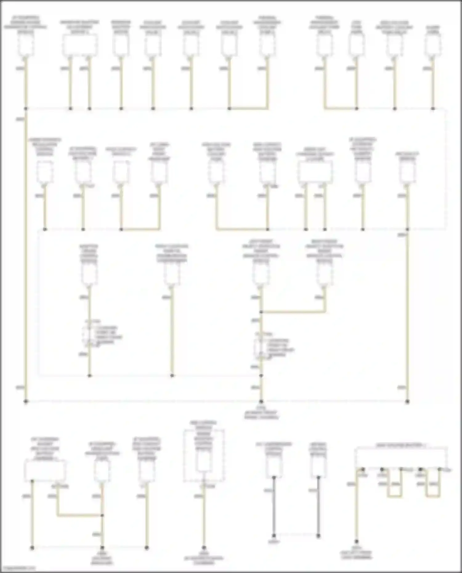 Q8 Sportback e-tron Audi I (2022-2024): Ground distribution circuit (2 of 9)