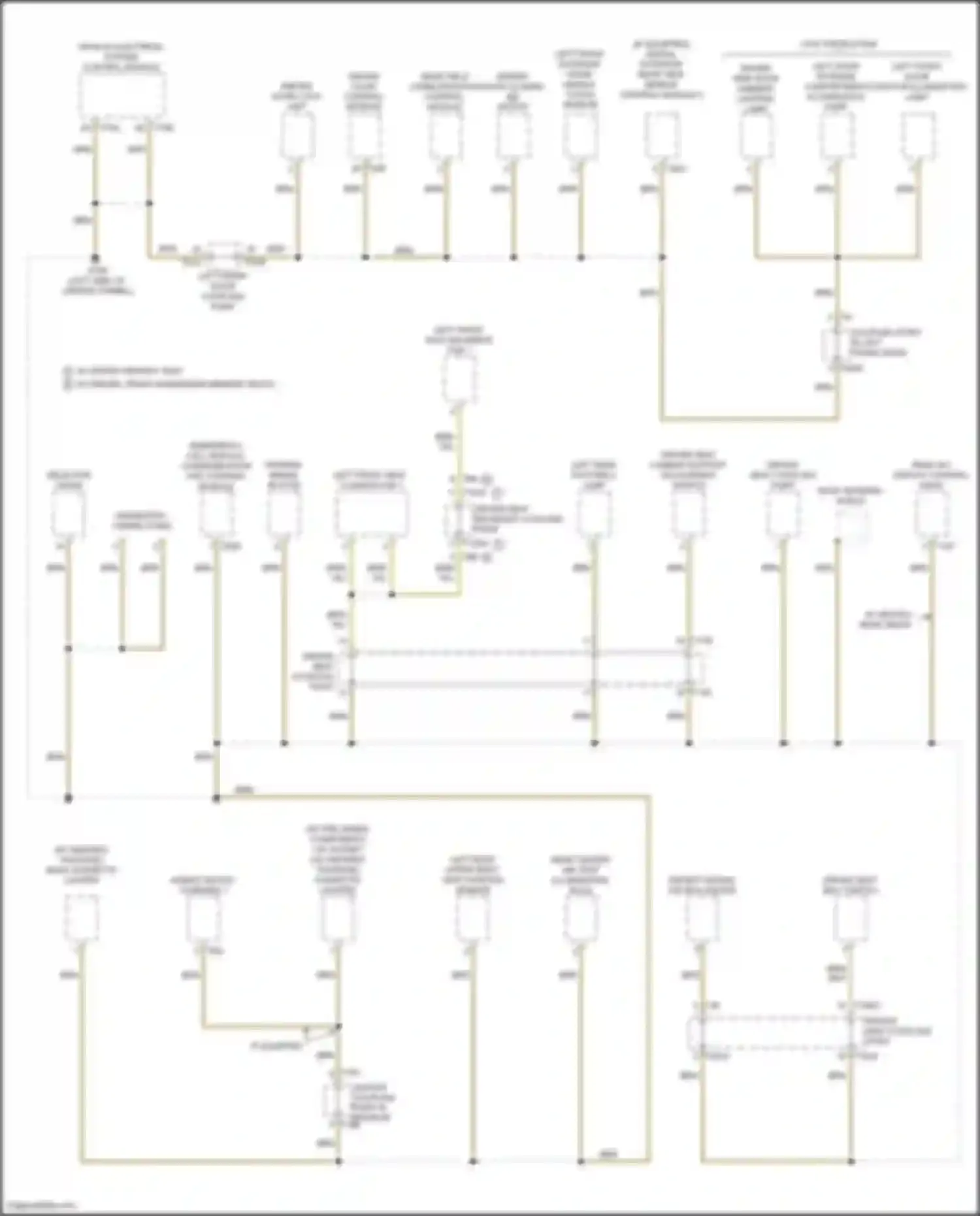 Q8 Sportback e-tron Audi I (2022-2024): Ground distribution circuit (3 of 9)