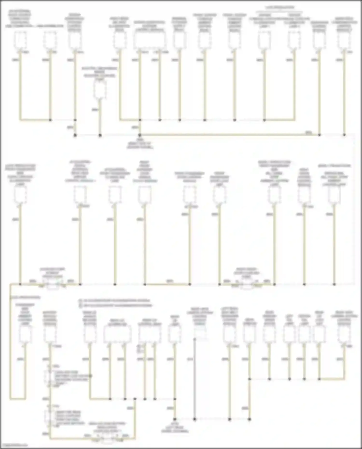 Q8 Sportback e-tron Audi I (2022-2024): Ground distribution circuit (5 of 9)