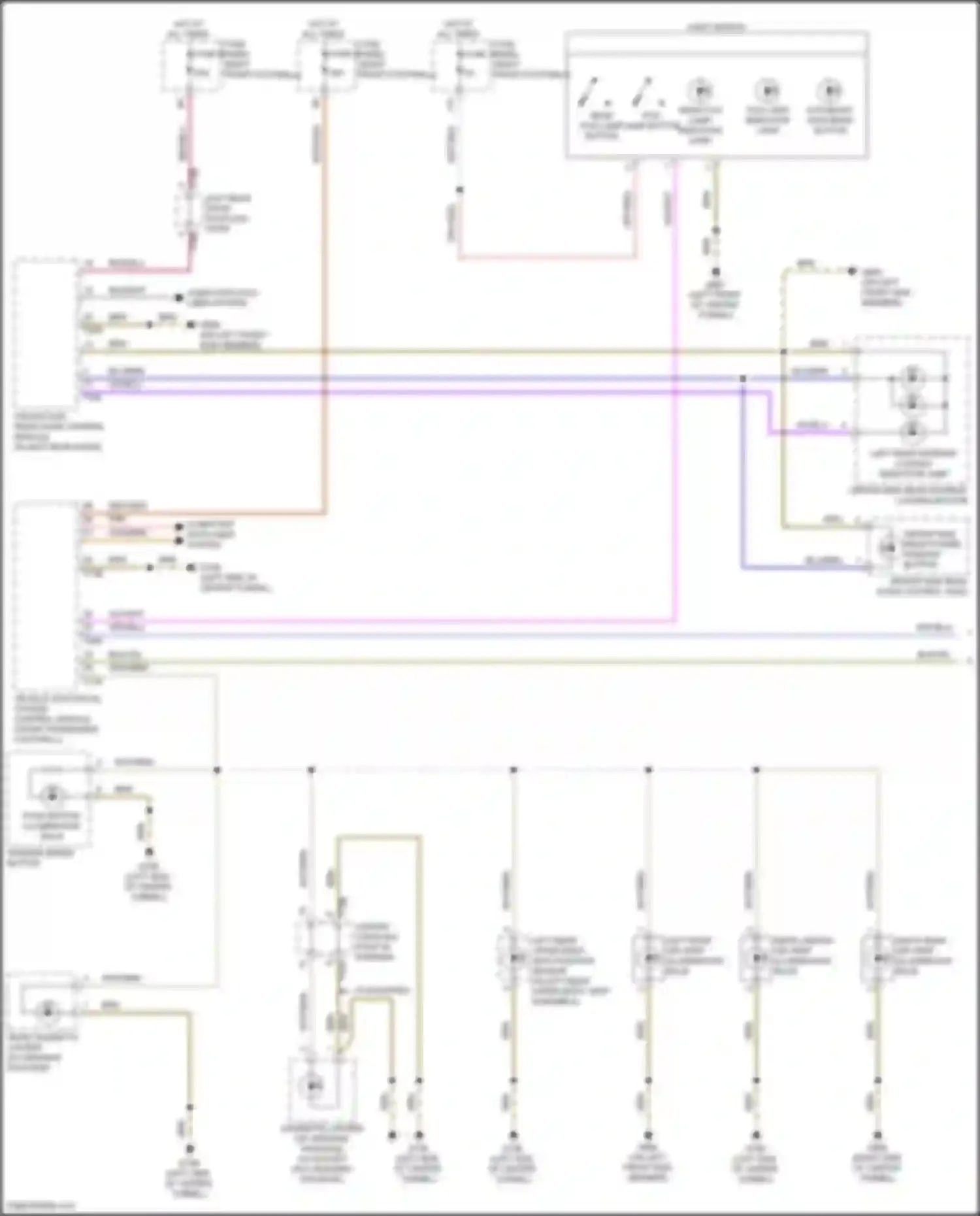 Q8 Sportback e-tron Audi I (2022-2024): Instrument illumination circuit (1 of 3)