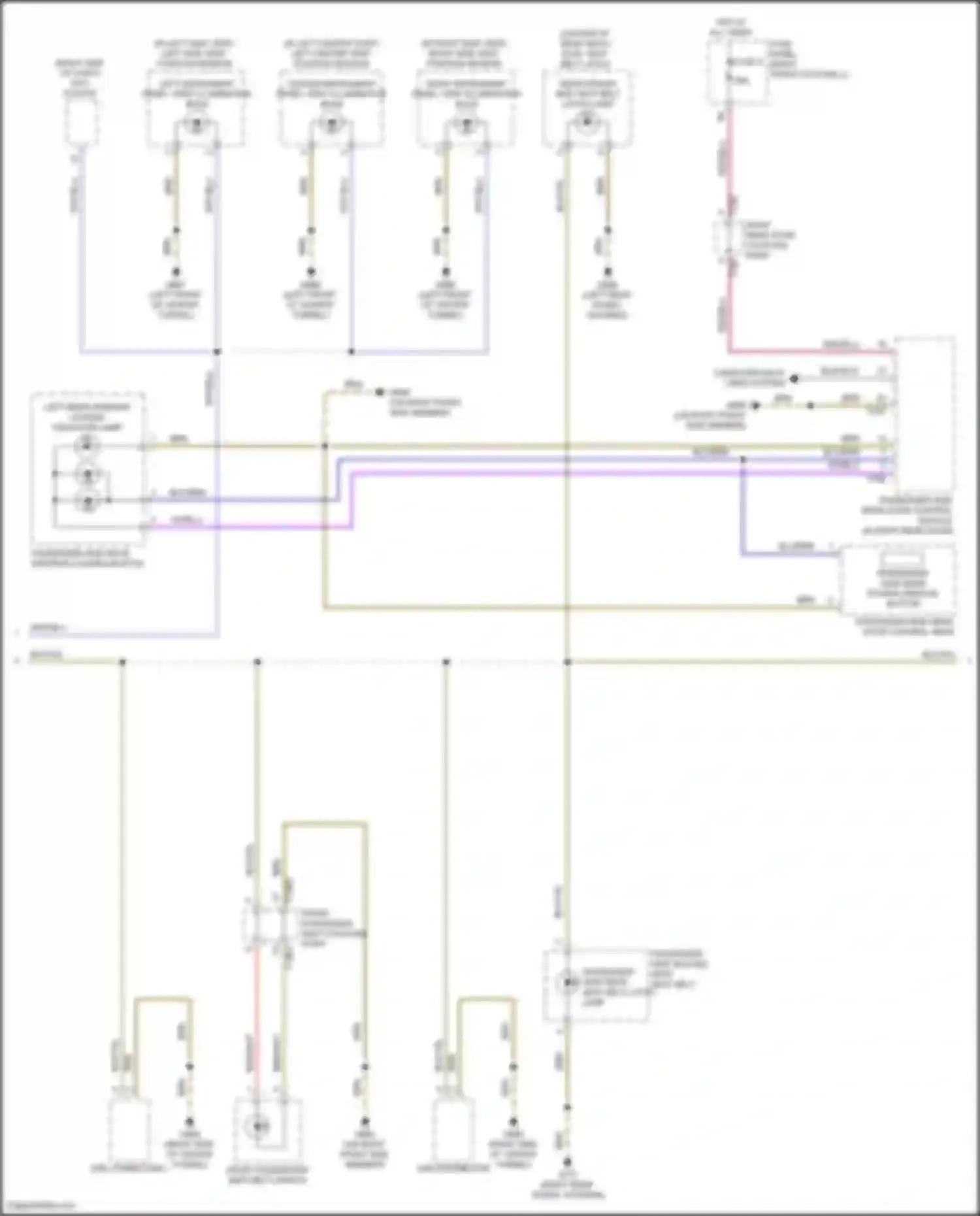 Q8 Sportback e-tron Audi I (2022-2024): Instrument illumination circuit (2 of 3)