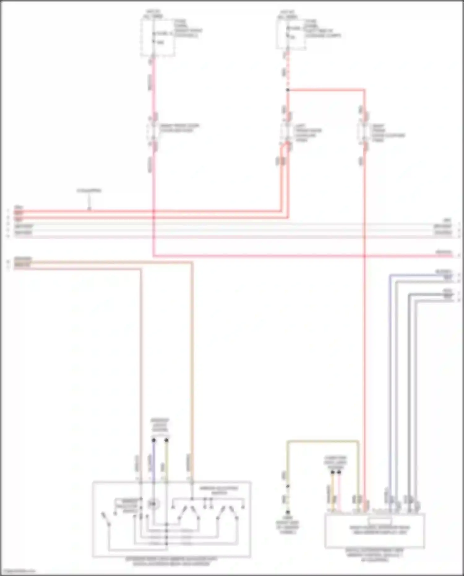 Q8 Sportback e-tron Audi I (2022-2024): Memory mirrors circuit (2 of 3)