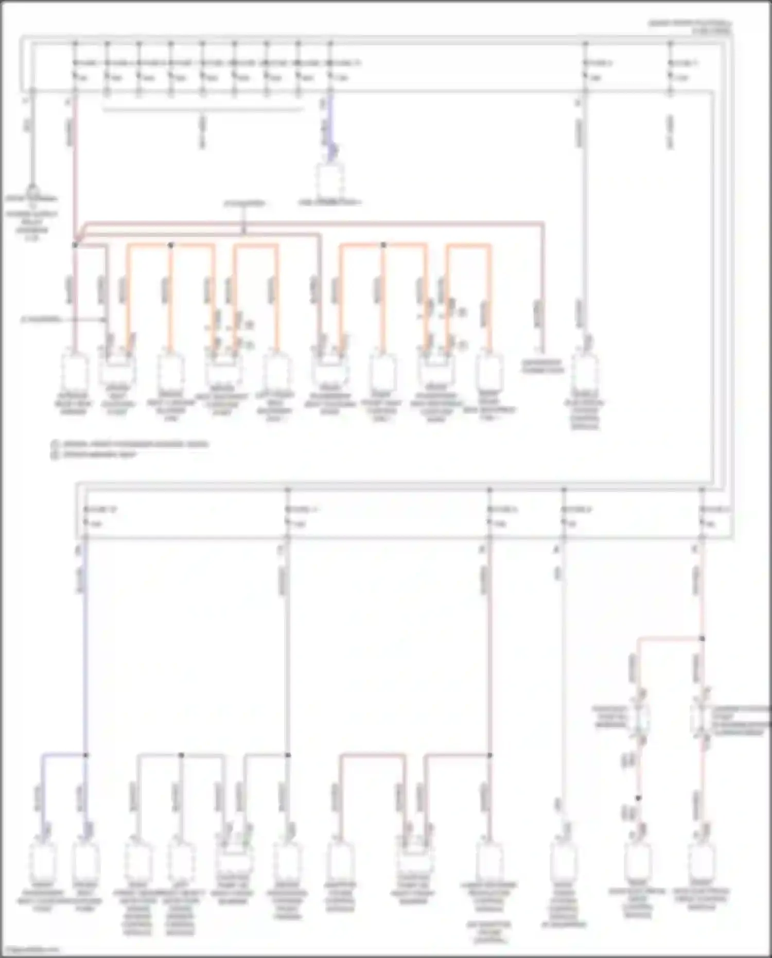 Q8 Sportback e-tron Audi I (2022-2024): Power distribution circuit (6 of 8)