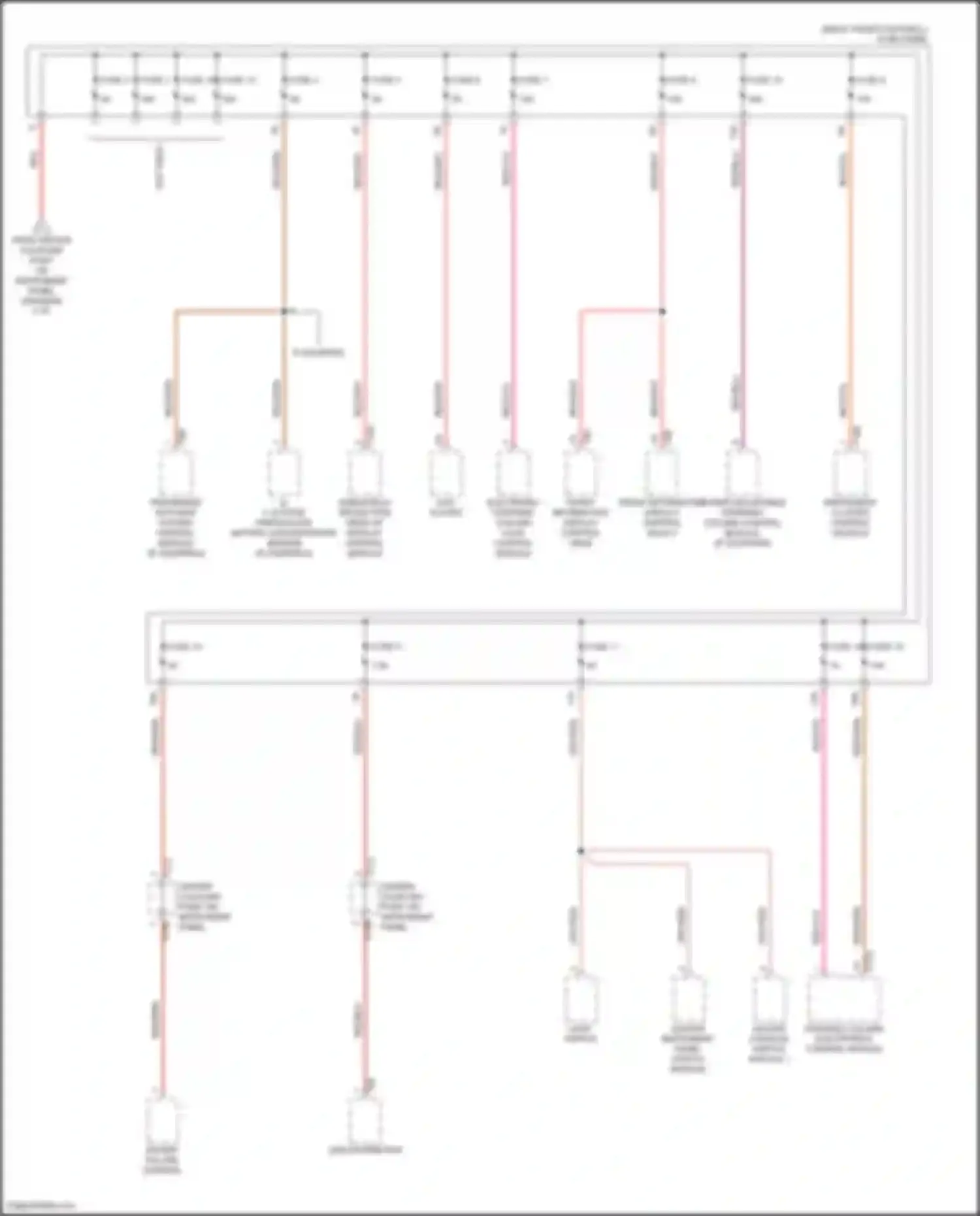 Q8 Sportback e-tron Audi I (2022-2024): Power distribution circuit (7 of 8)