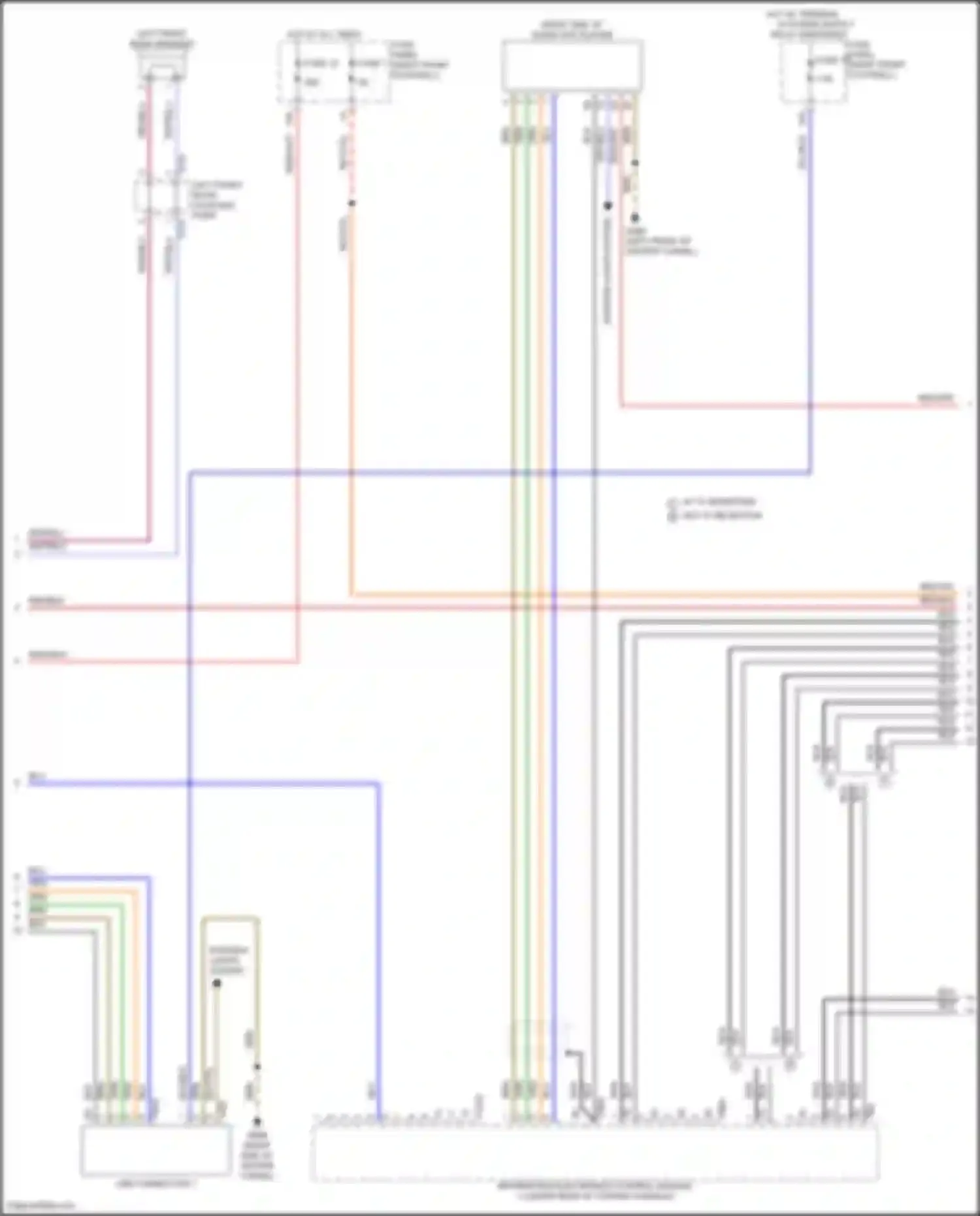 Q8 Sportback e-tron Audi I (2022-2024): Radio circuit, w/ amplifier (3 of 5)